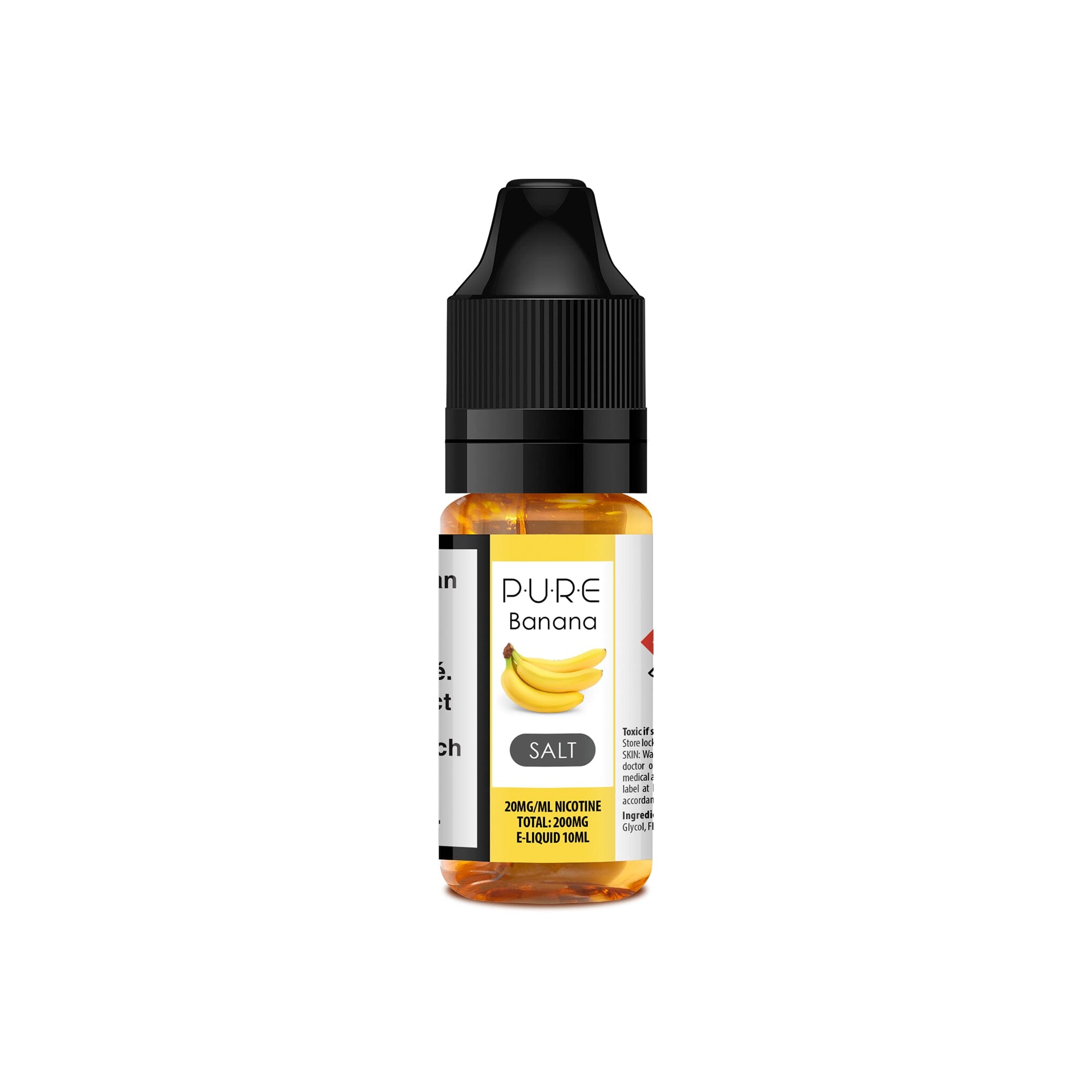 PURE Nicotine Salt E-Liquid Banana 20MG - High Nicotine 