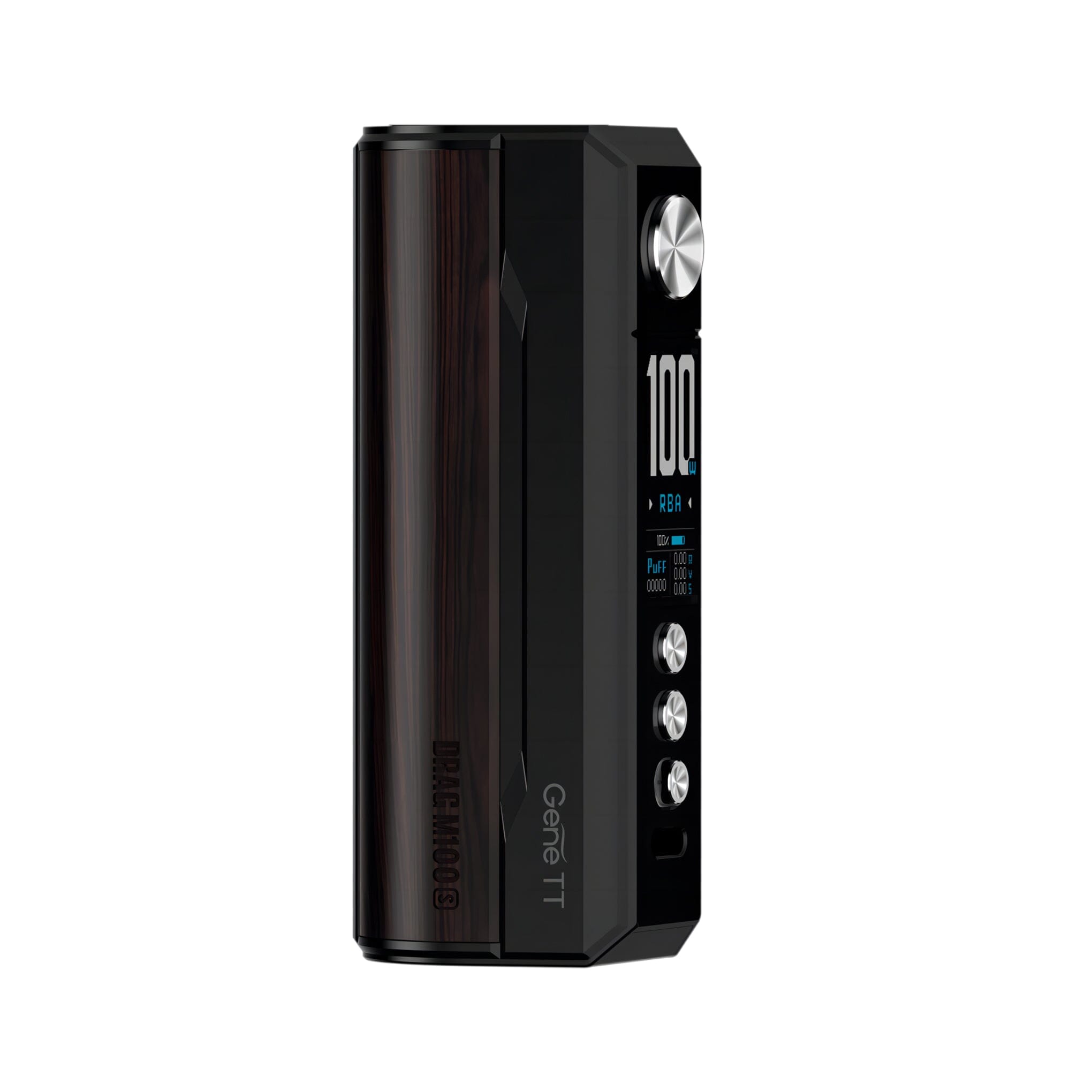 VOOPOO Drag M100S Mod Black & Darkwood