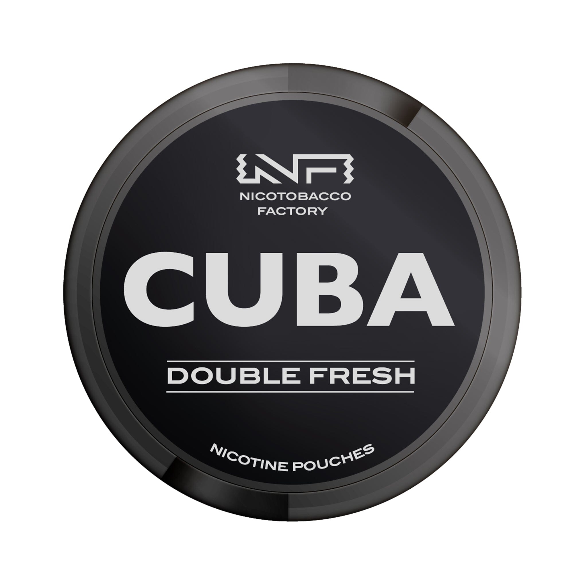 CUBA Nicotine Pouches Double Fresh Black - 43MG/G