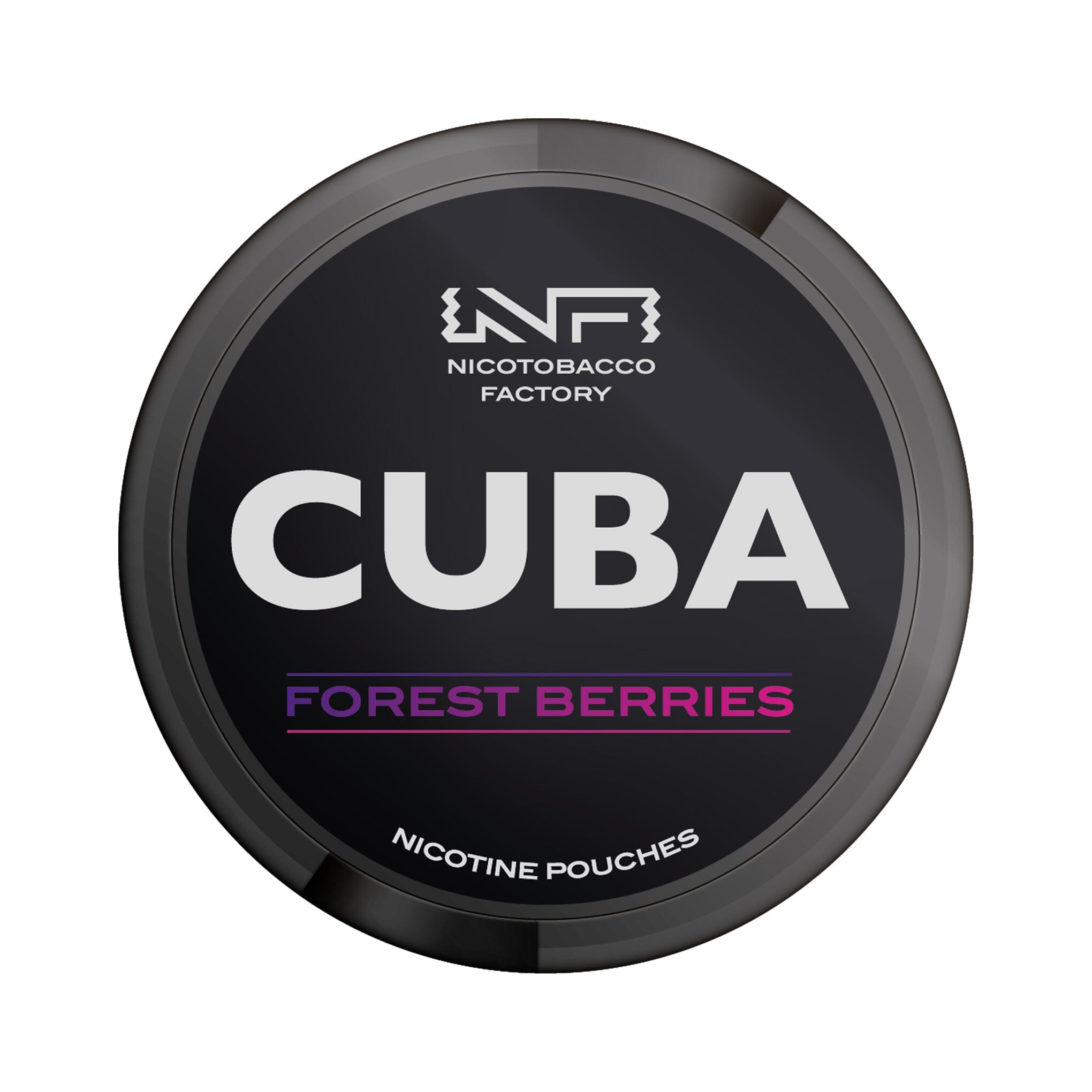 CUBA Nicotine Pouches Forest Berries Black - 43MG/G
