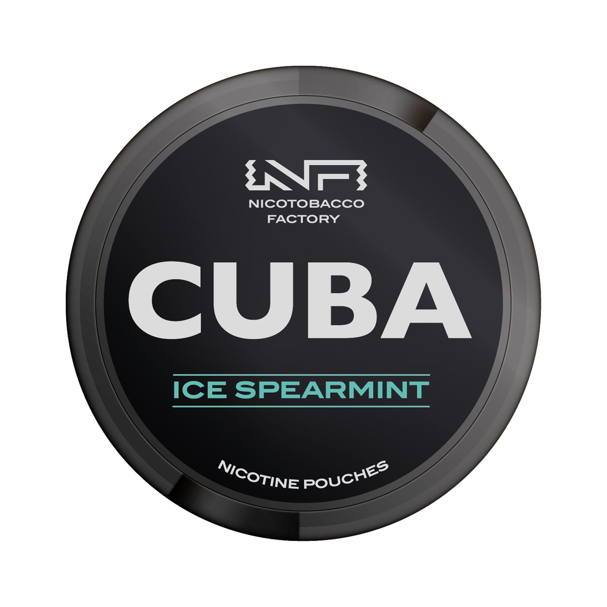 CUBA Nicotine Pouches Ice Spearmint Black - 43MG/G