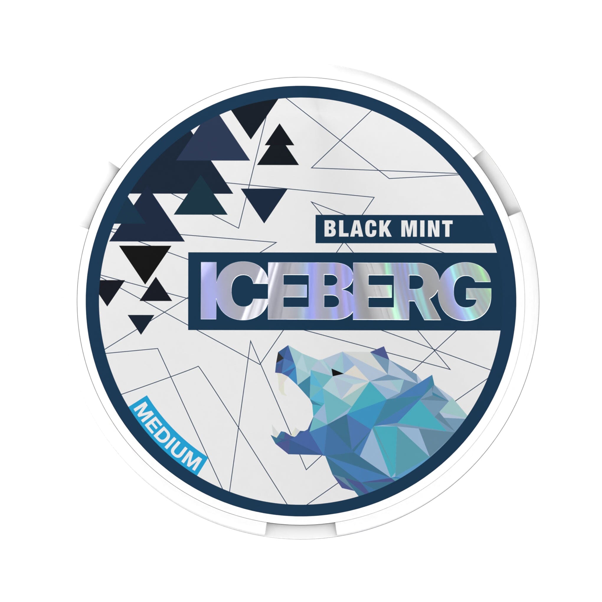 ICEBERG Nicotine Pouches Black Mint Medium