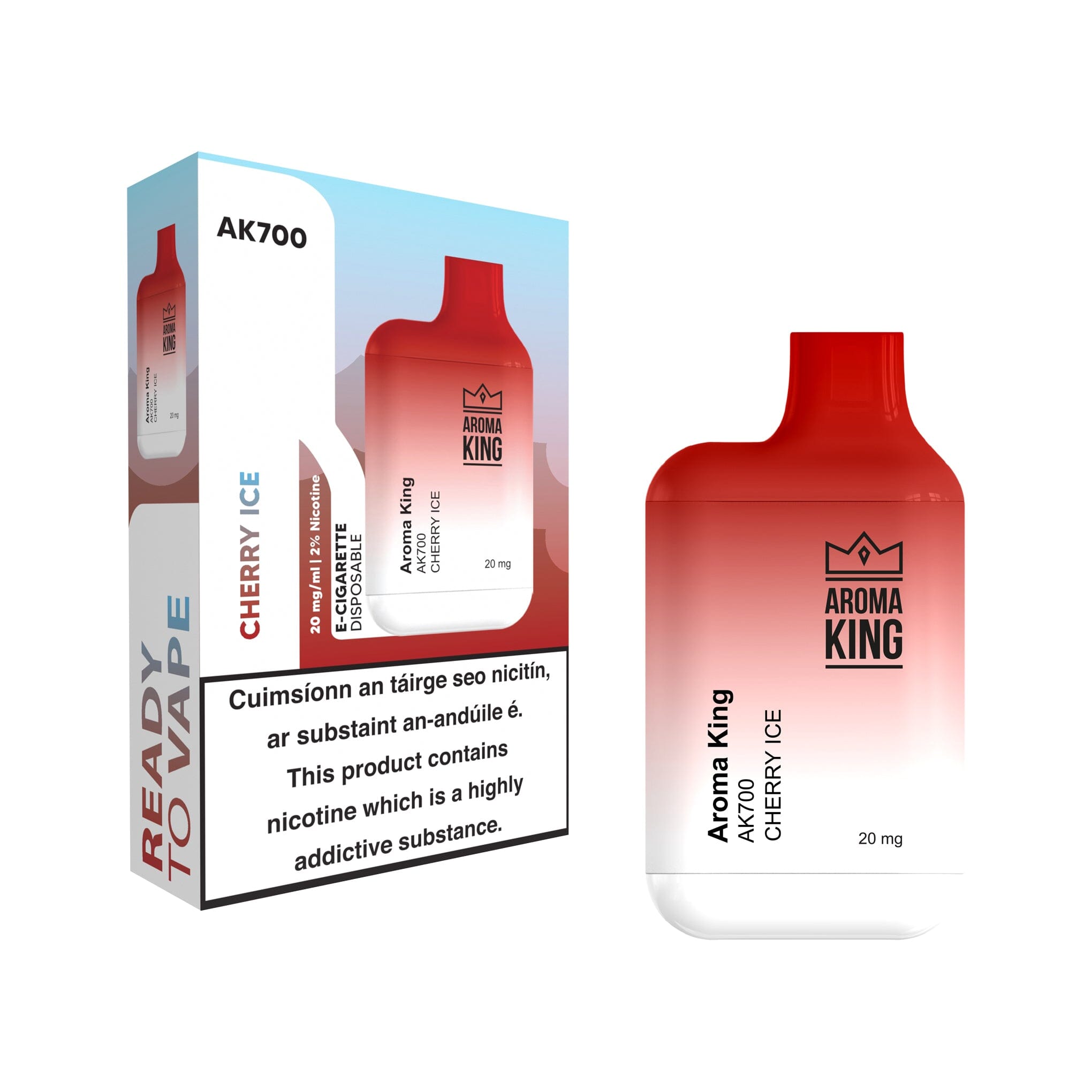 Aroma King AK700 Disposable Vape Cherry Ice