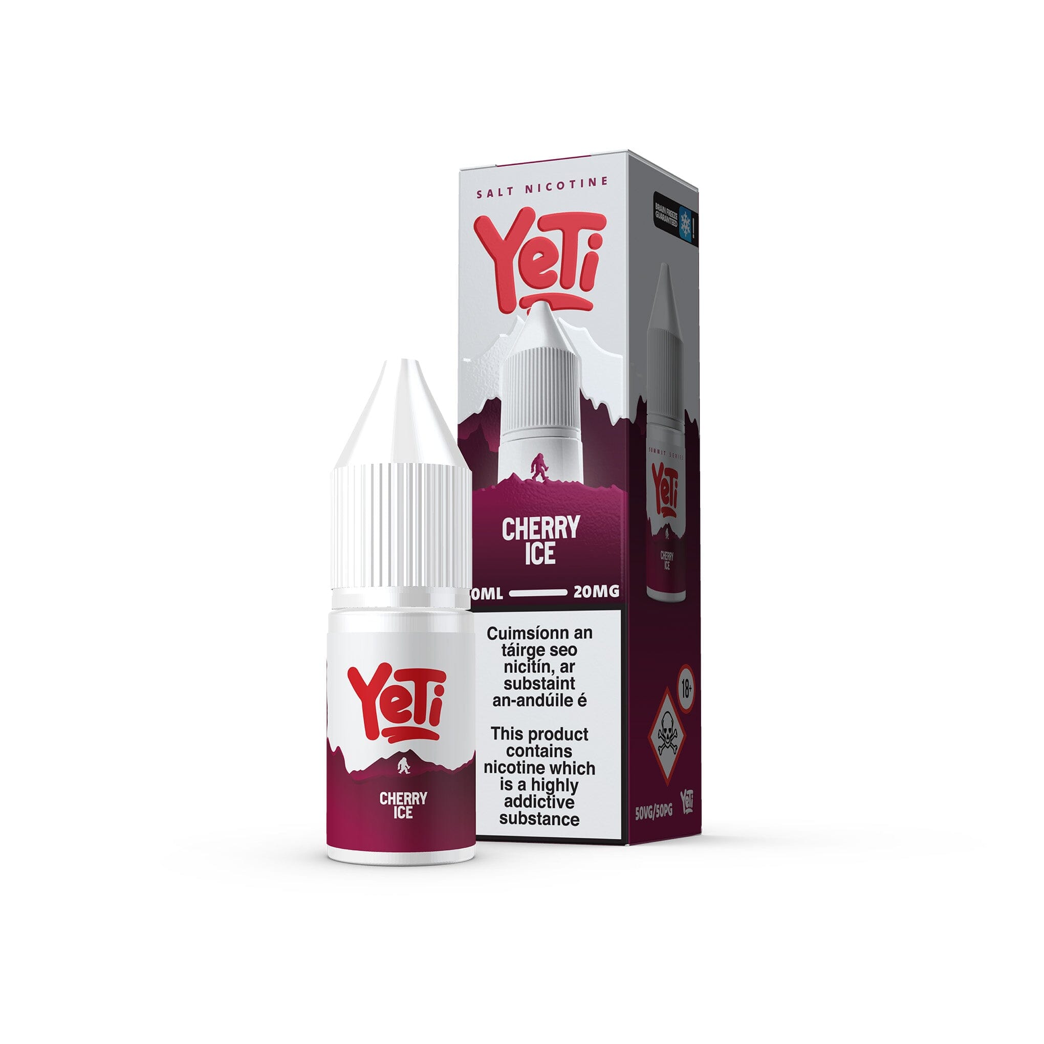 Yeti Summit Series Nicotine Salt E-Liquid Cherry Ice 20MG - High Nicotine