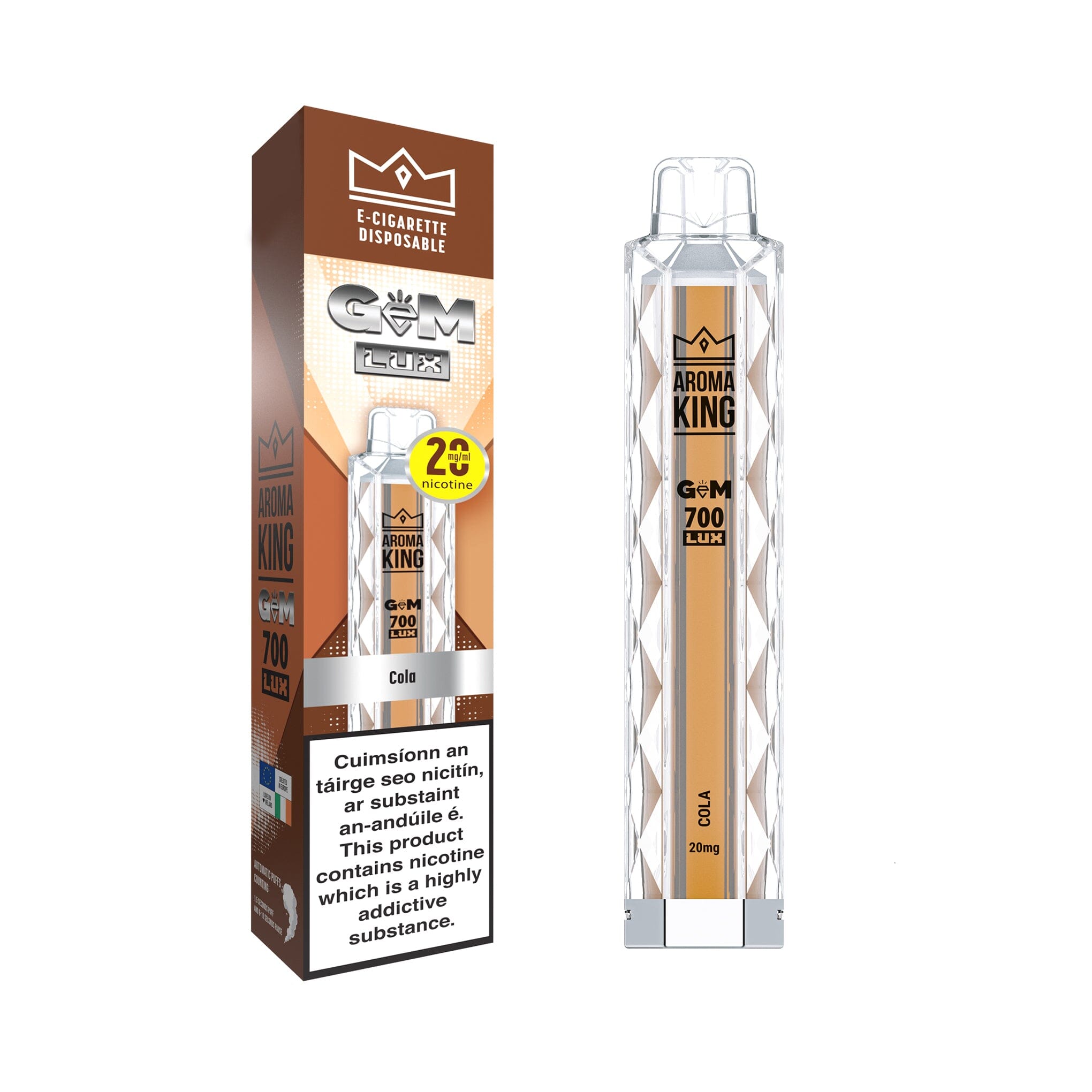 Aroma King Gem Lux Disposable Vape Cola