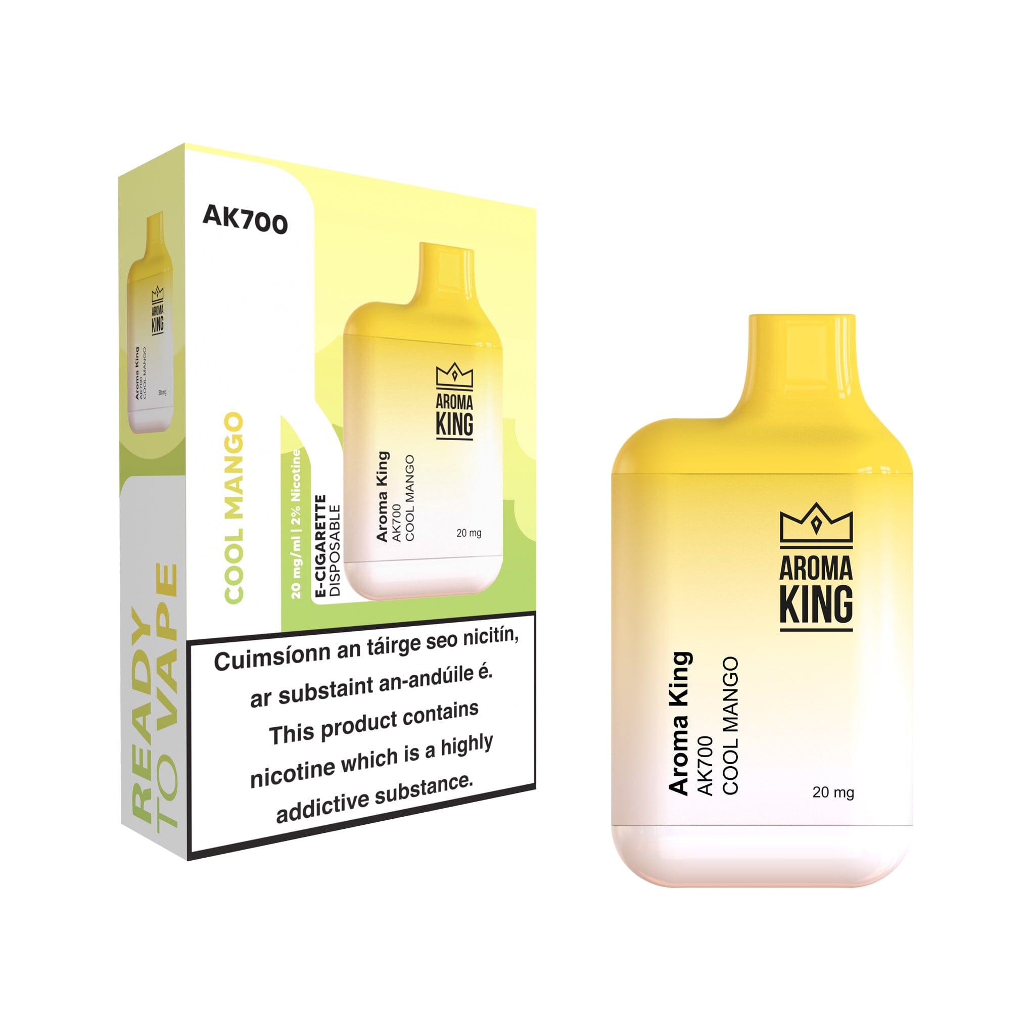 Aroma King AK700 Disposable Vape Cool Mango