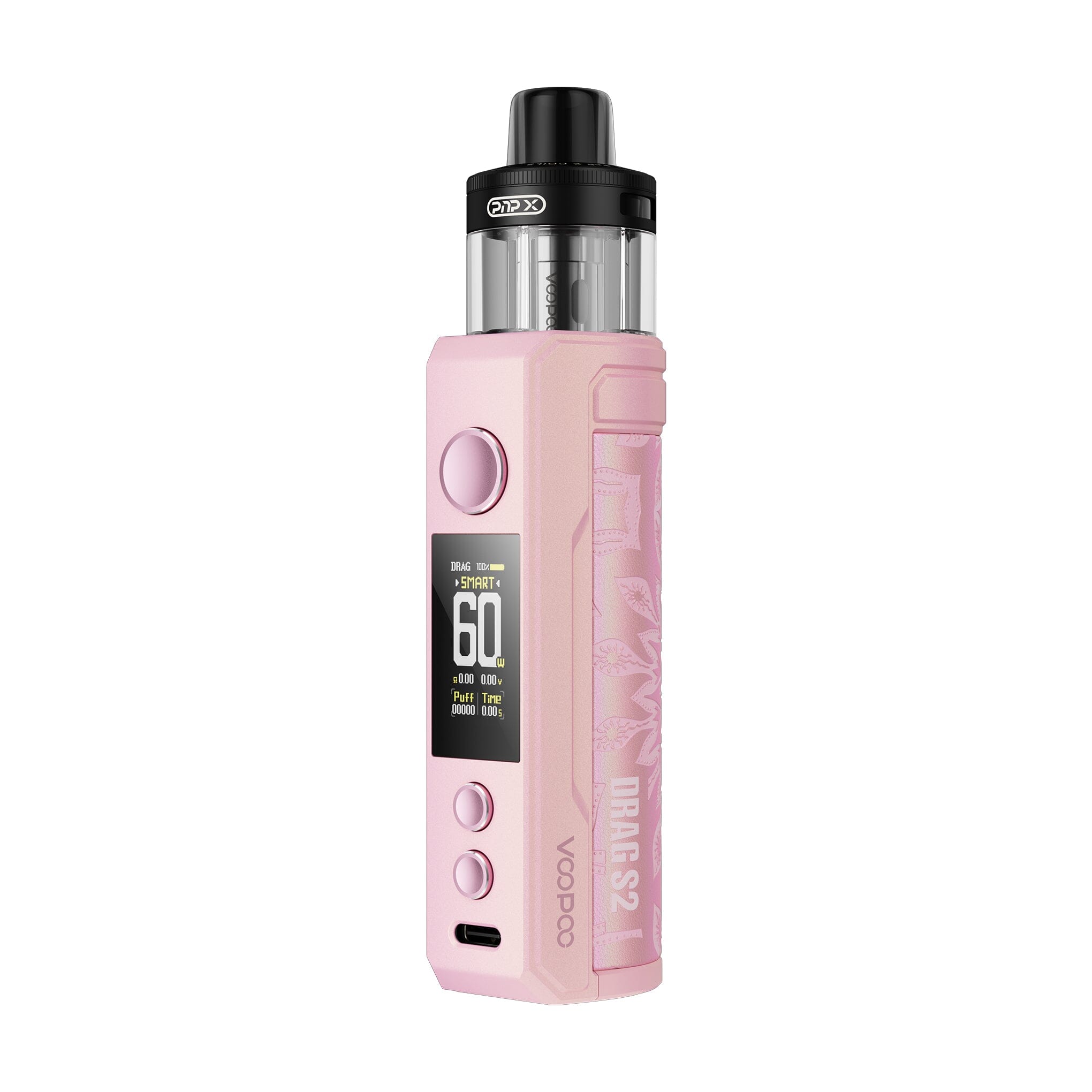 VooPoo Drag S2 Kit Glow Pink