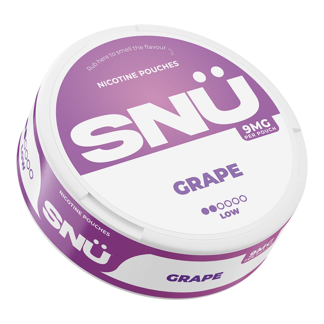SNU Nicotine Pouches Grape 9MG/Pouch