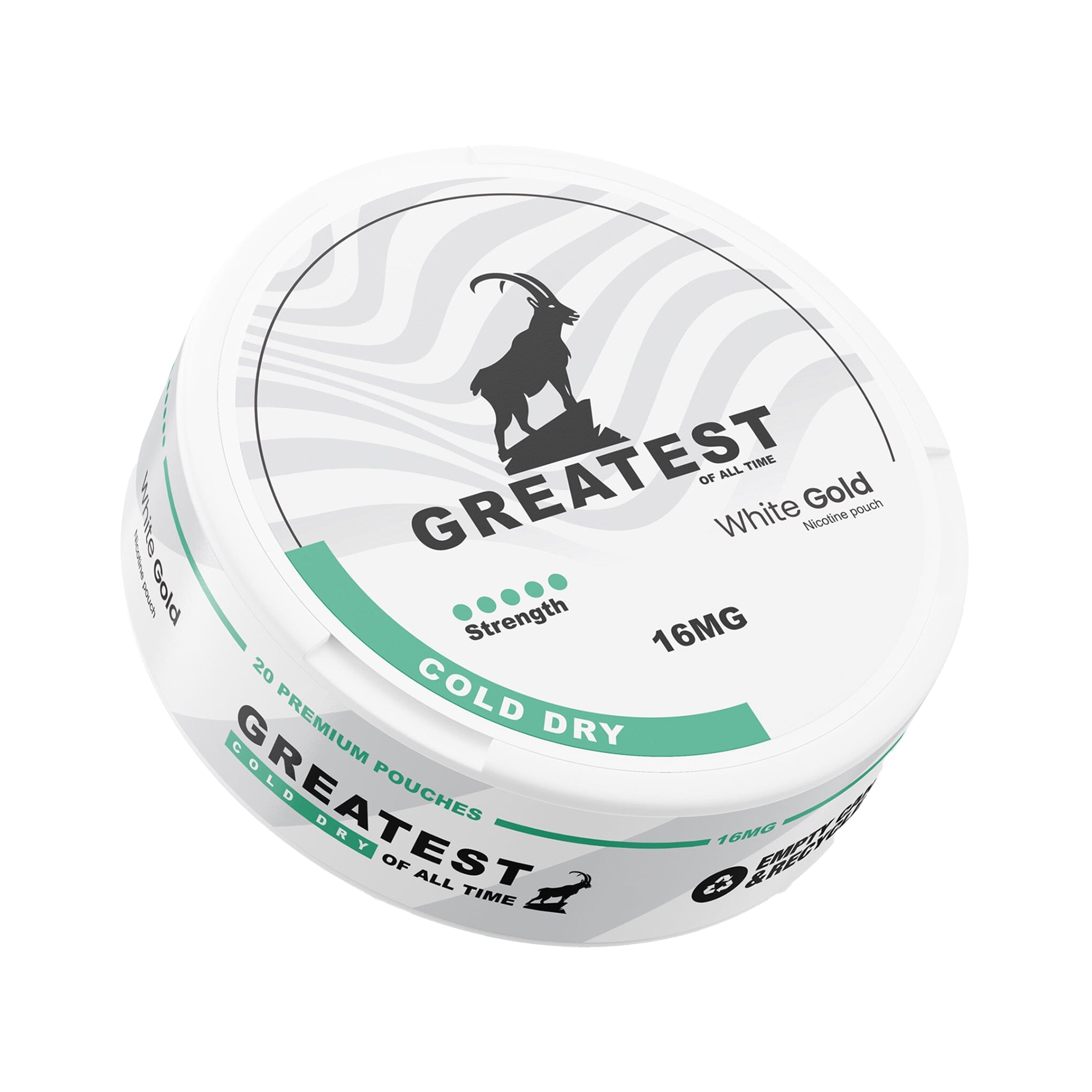 Greatest Cold Dry Nicotine Pouches 16MG