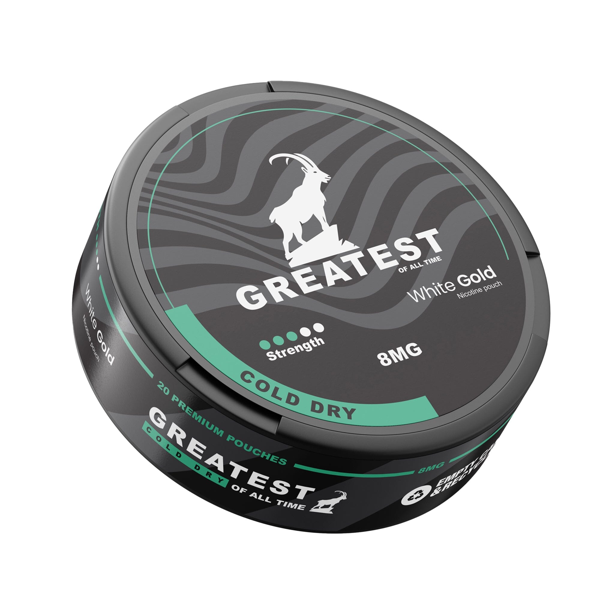Greatest Cold Dry Nicotine Pouches 8MG