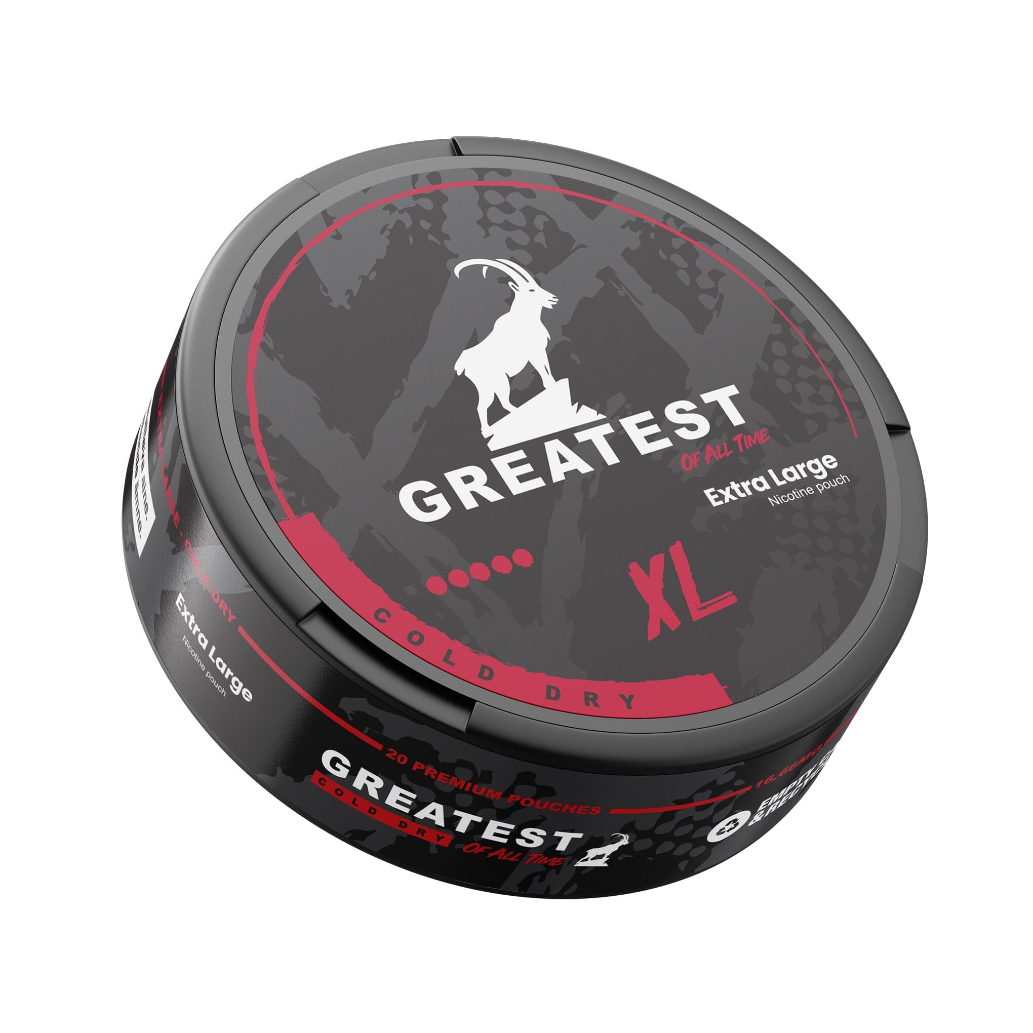 Greatest Cold Dry XL Nicotine Pouches