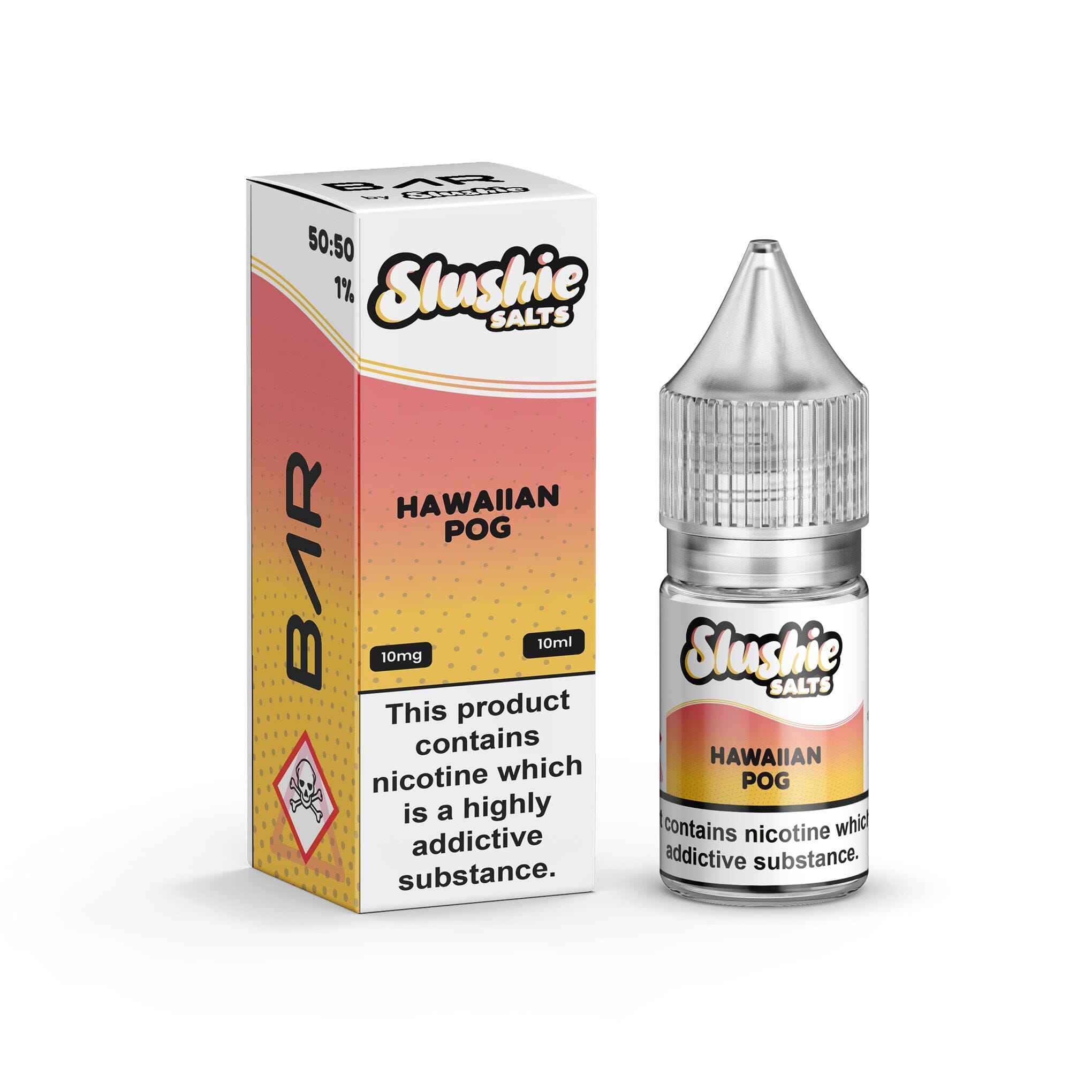 Slushie Bar Salt Nicotine Salt E-Liquid Hawaiian Pog 10MG - Medium Nicotine
