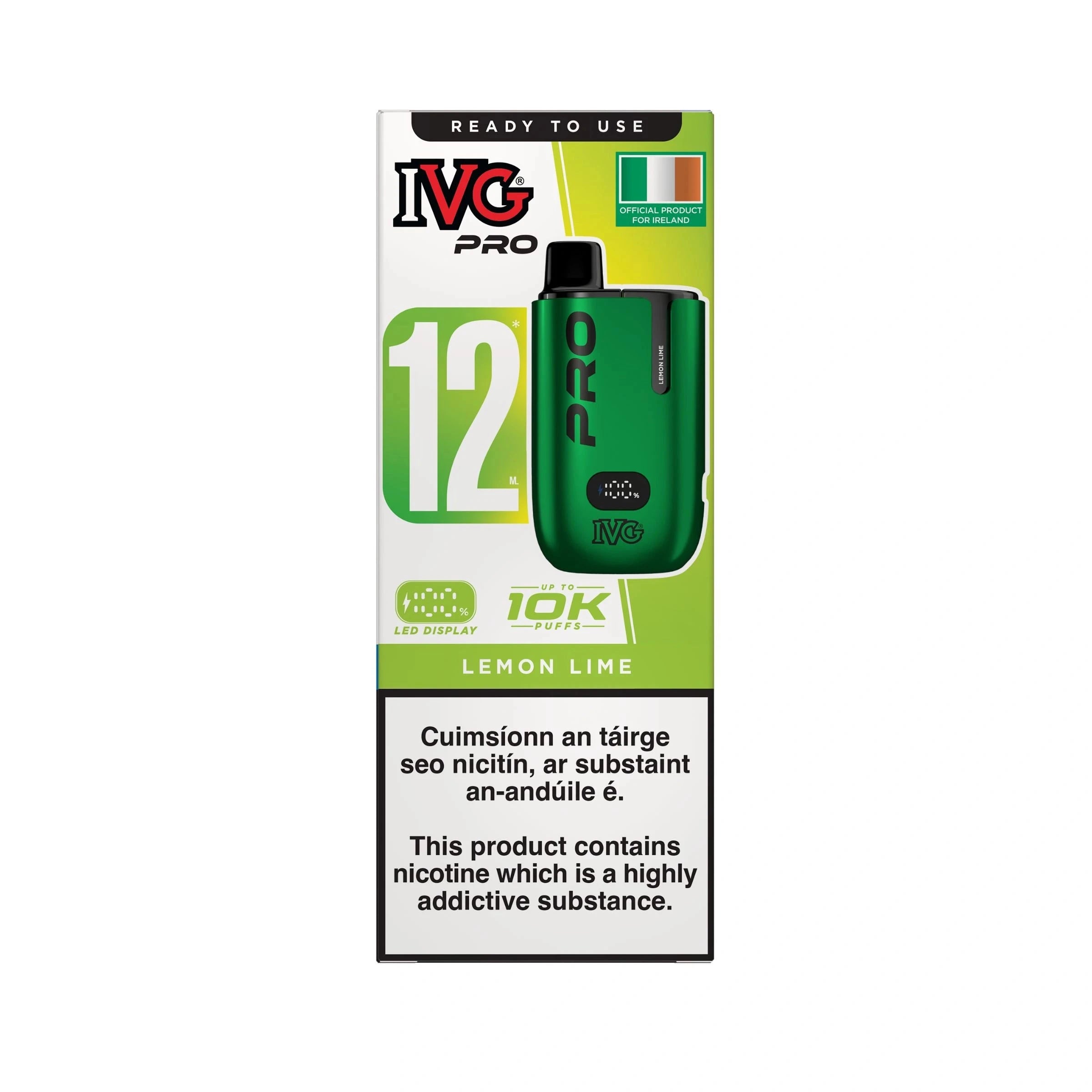 IVG PRO 12K Kit Lemon Lime