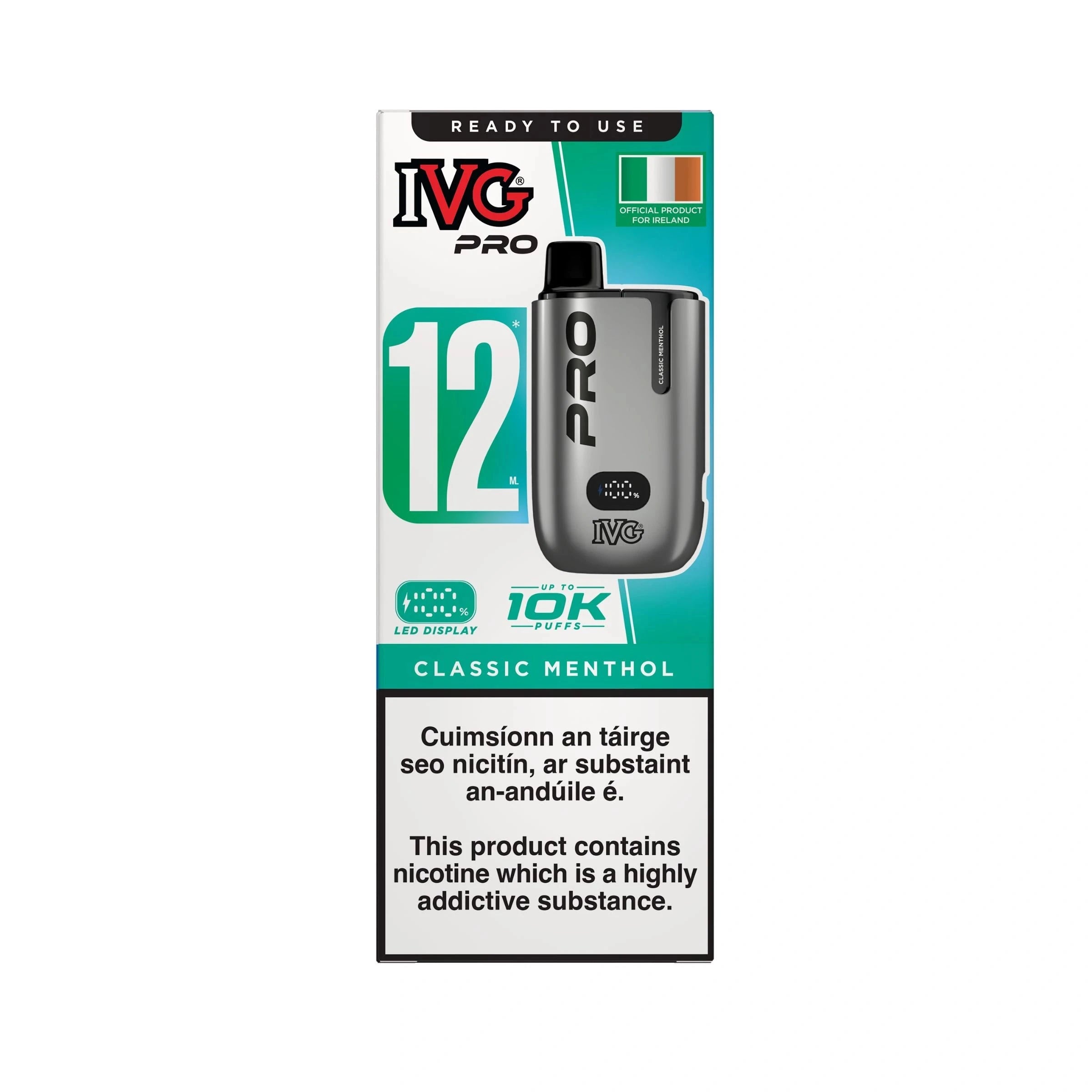 IVG PRO 12K Kit Classic Menthol