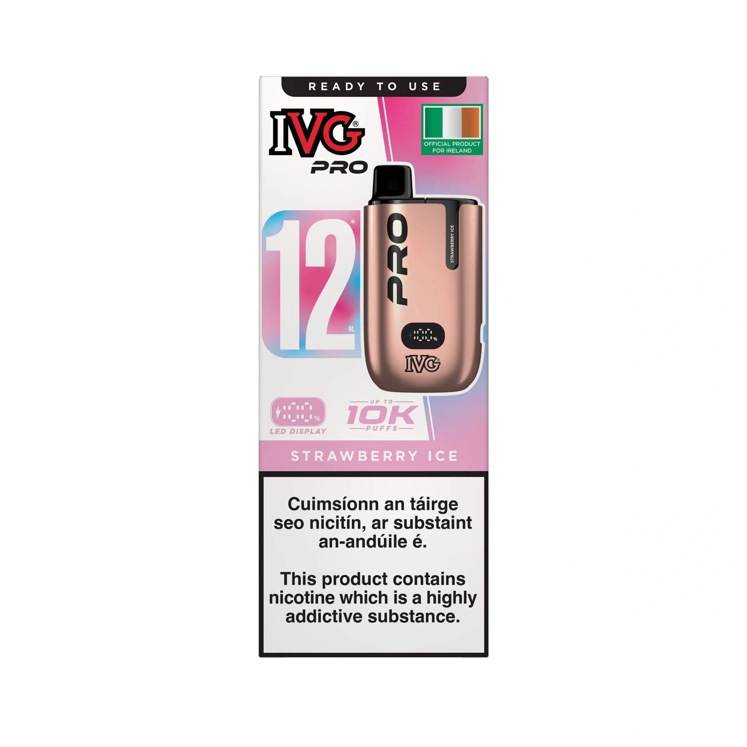 IVG PRO 12K Kit Strawberry Ice
