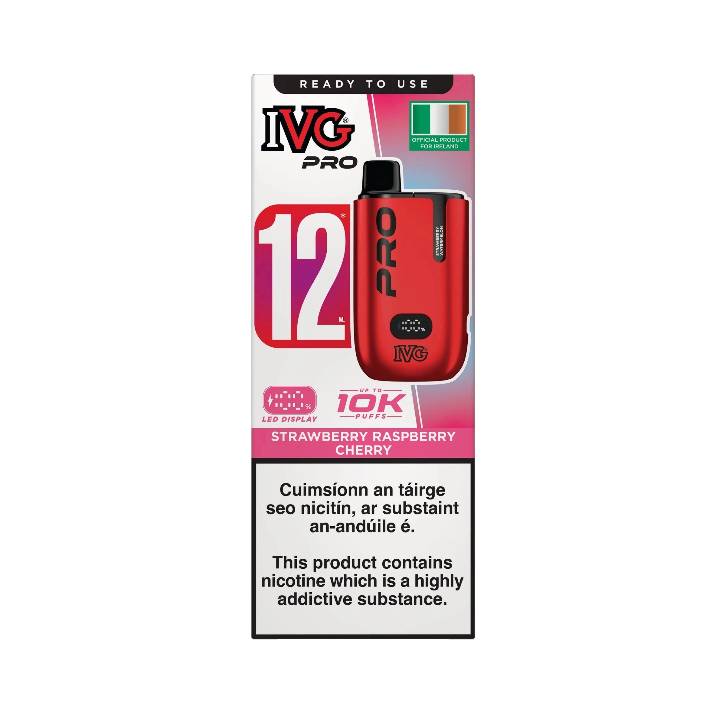IVG PRO 12K Kit Strawberry Raspberry Cherry