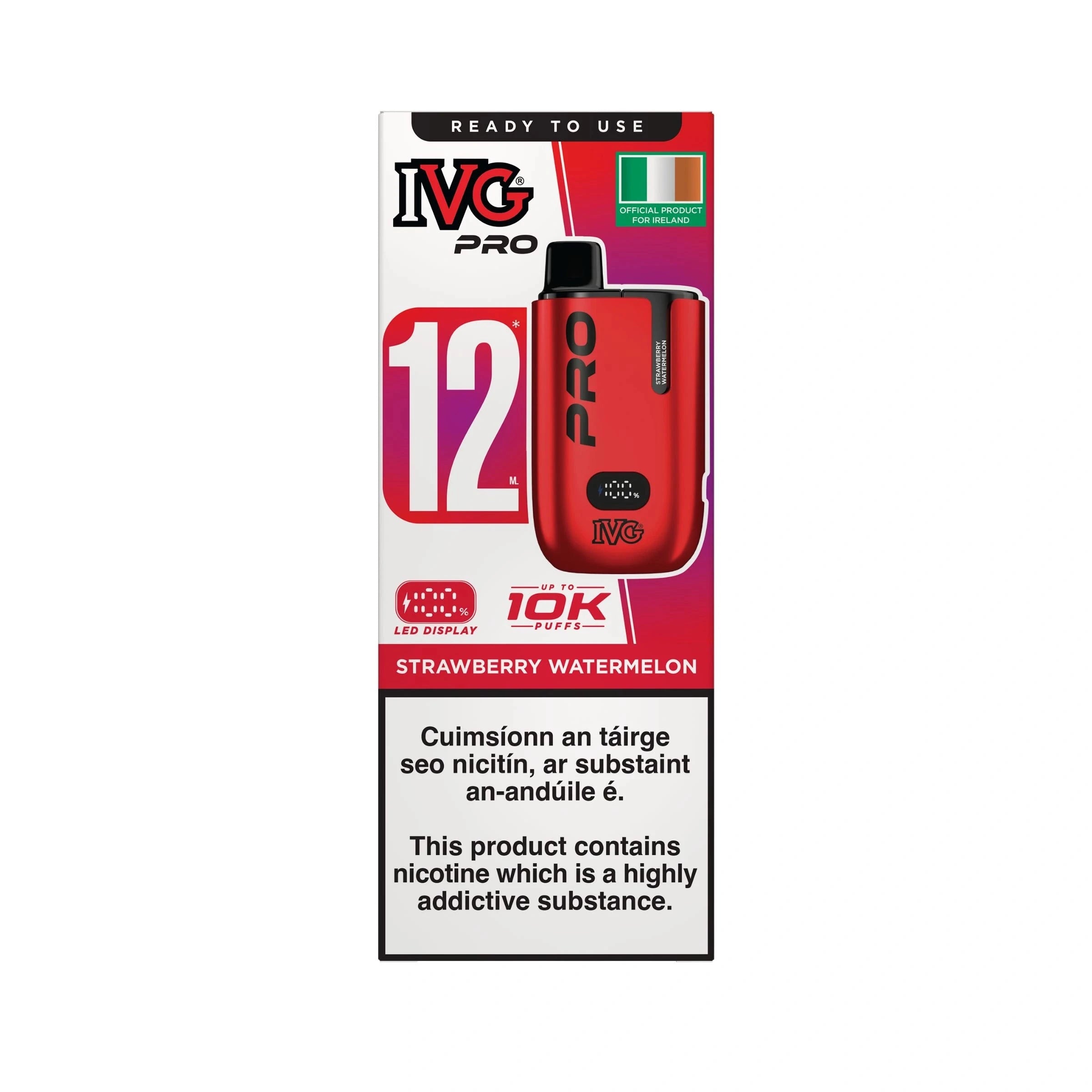 IVG PRO 12K Kit Strawberry Watermelon