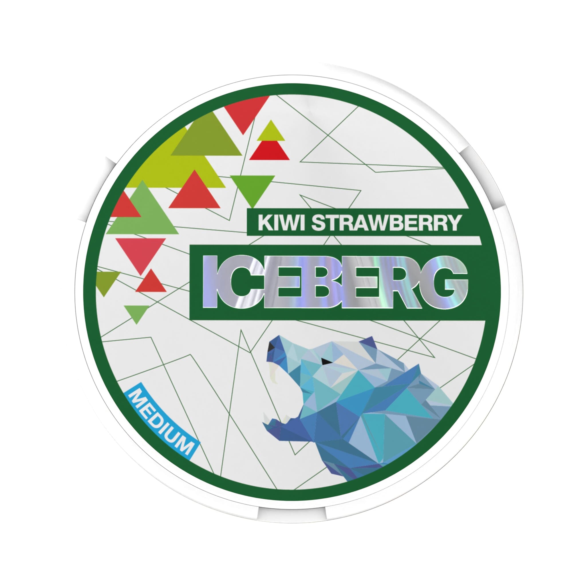ICEBERG Nicotine Pouches Kiwi Strawberry Medium
