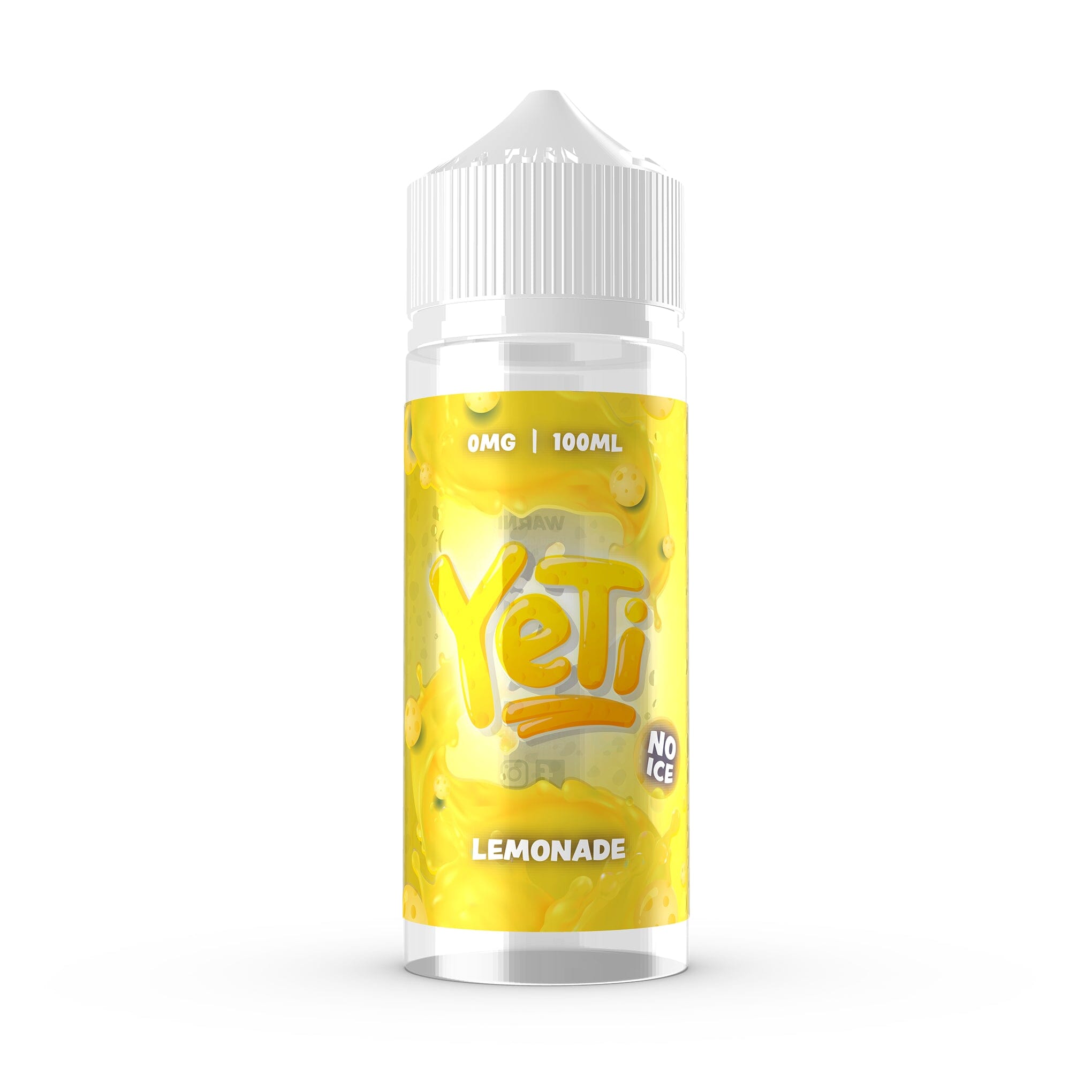Yeti Defrosted (No Ice) Short Fill E-Liquid Lemonade