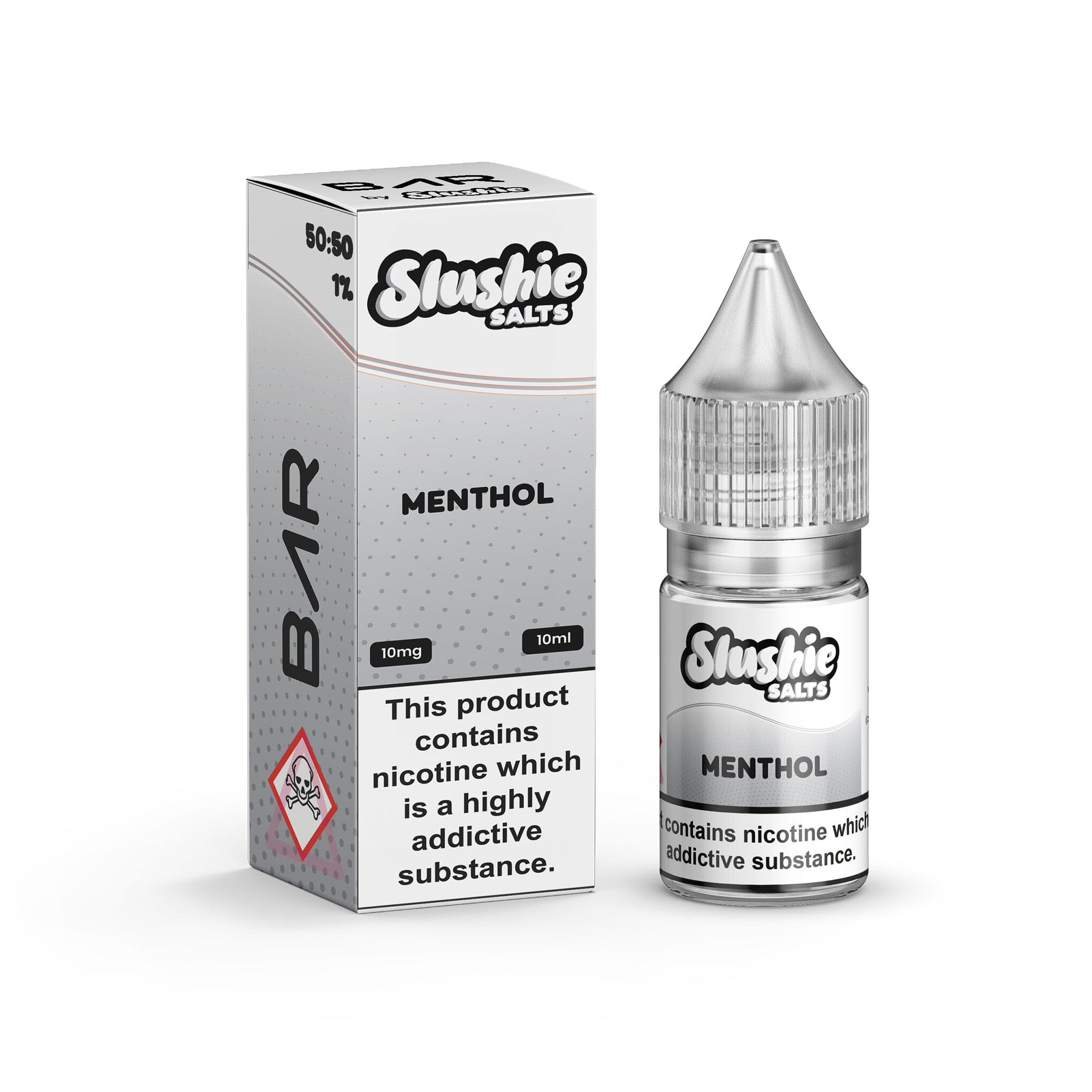 Slushie Bar Salt Nicotine Salt E-Liquid Menthol 10MG - Medium Nicotine 