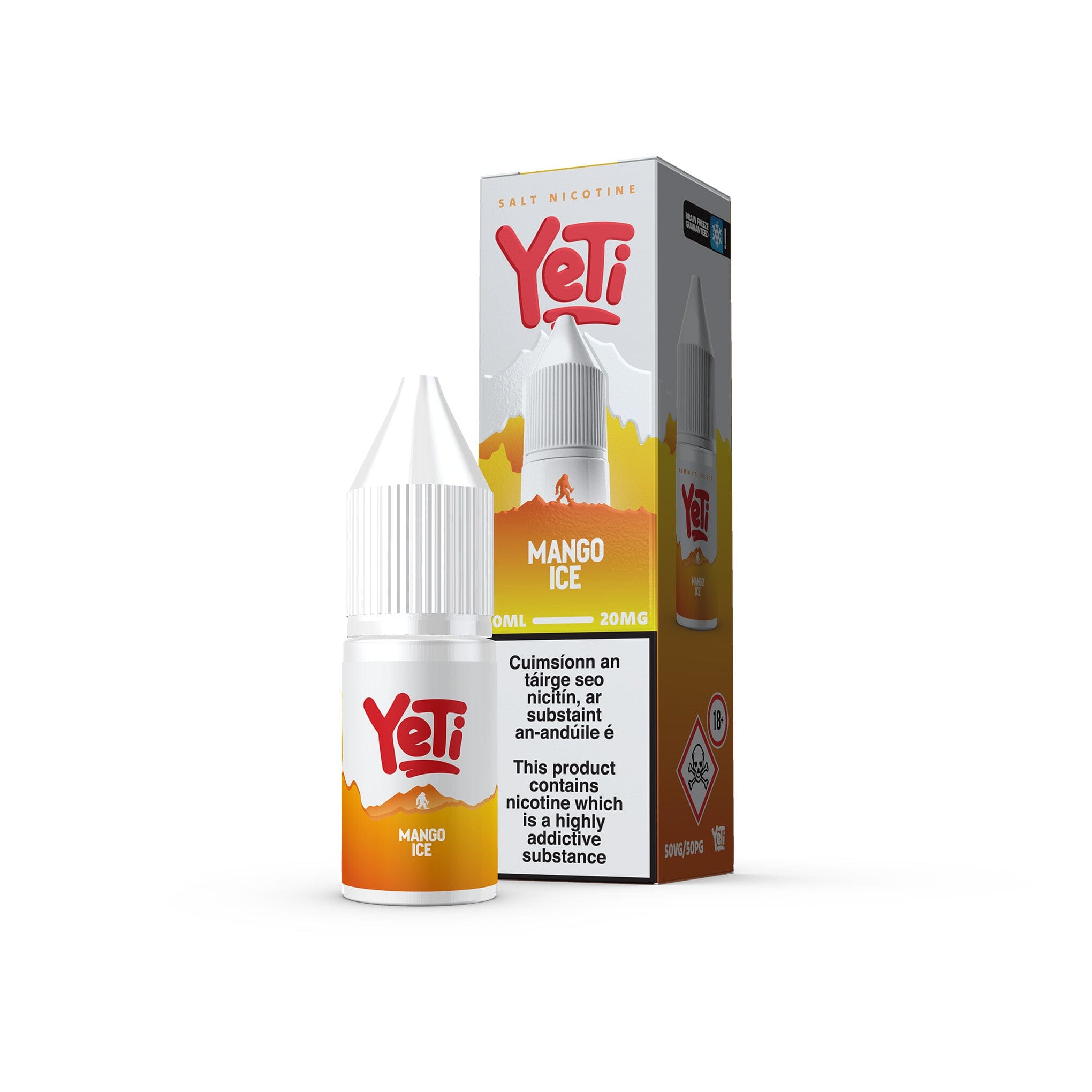 Yeti Summit Series Nicotine Salt E-Liquid Mango Ice 20MG - High Nicotine