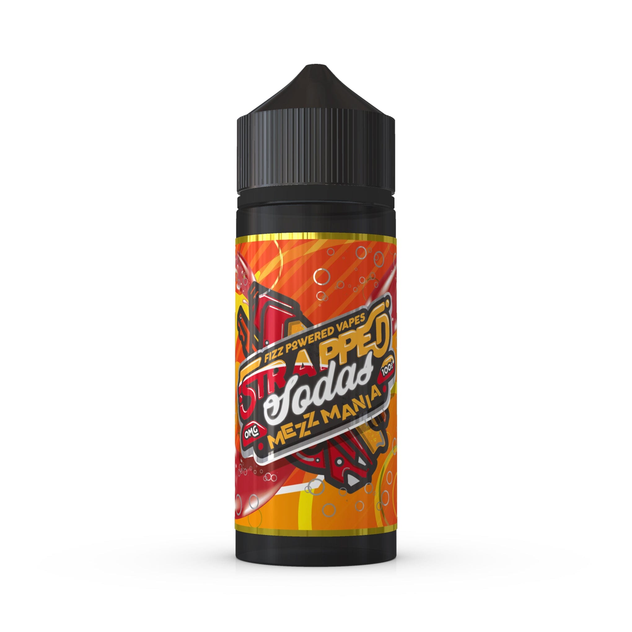 Strapped Sodas Range Short Fill E-Liquid Mezz Mania