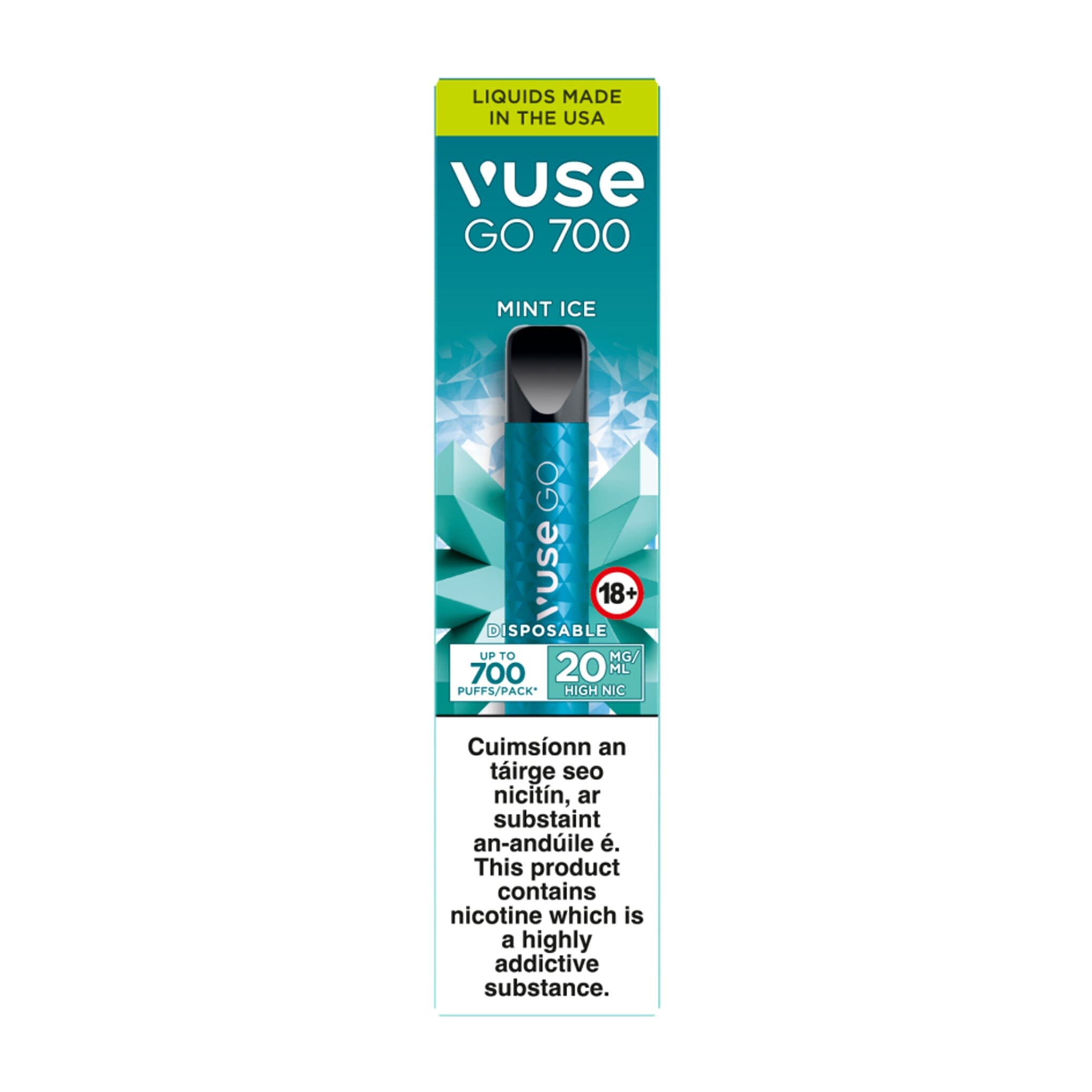 Vuse GO 700 Disposable Vape Mint Ice