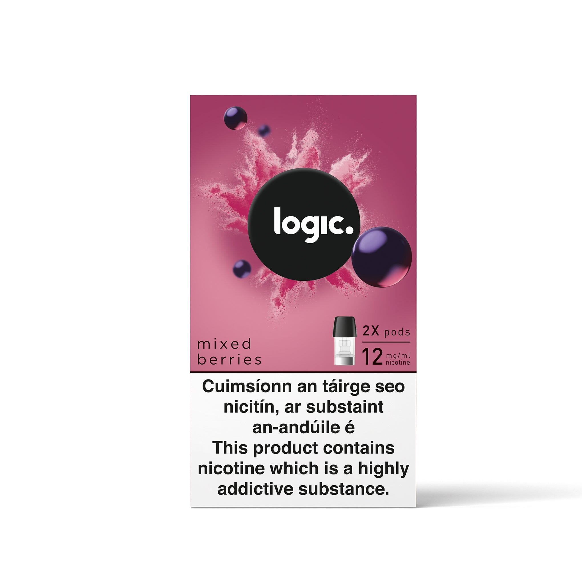 Logic Compact Pods Mixed Berries 12MG - Medium Nicotine