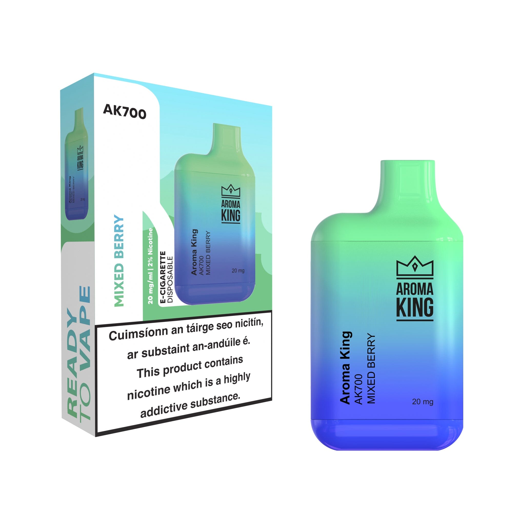 Aroma King AK700 Disposable Vape Mixed Berry 
