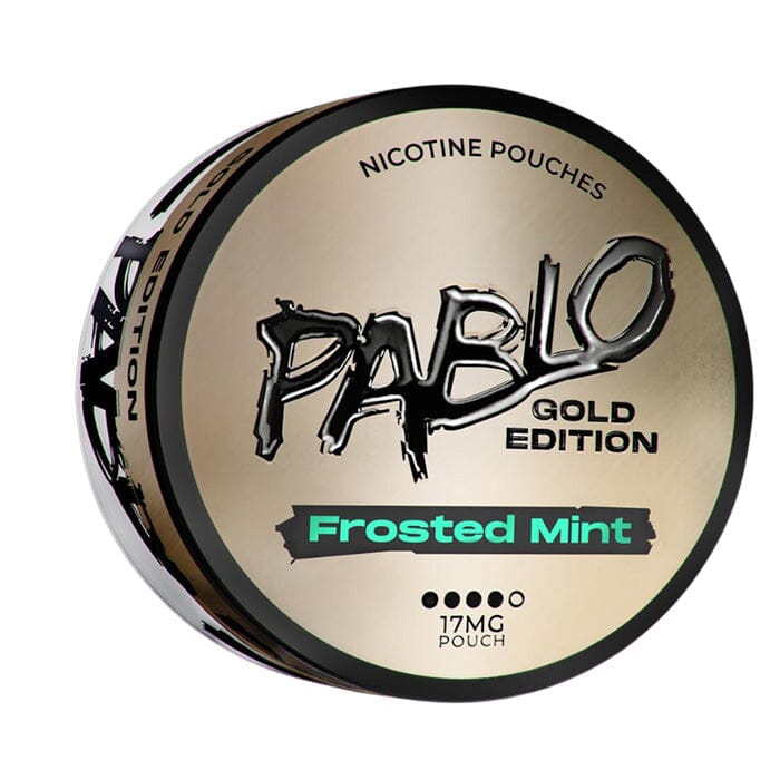 PABLO Gold Nicotine Pouches Frosted Mint 17 MG