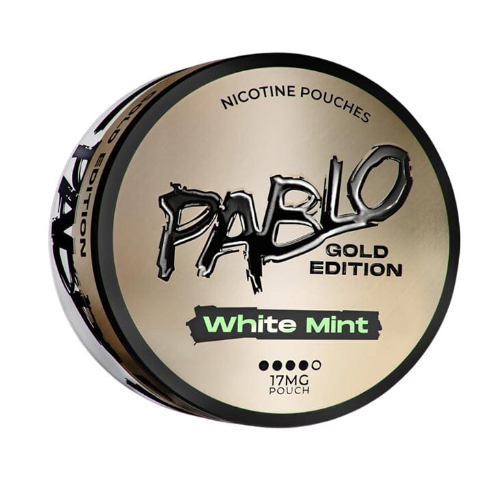 PABLO Gold Nicotine Pouches White Mint 17 MG