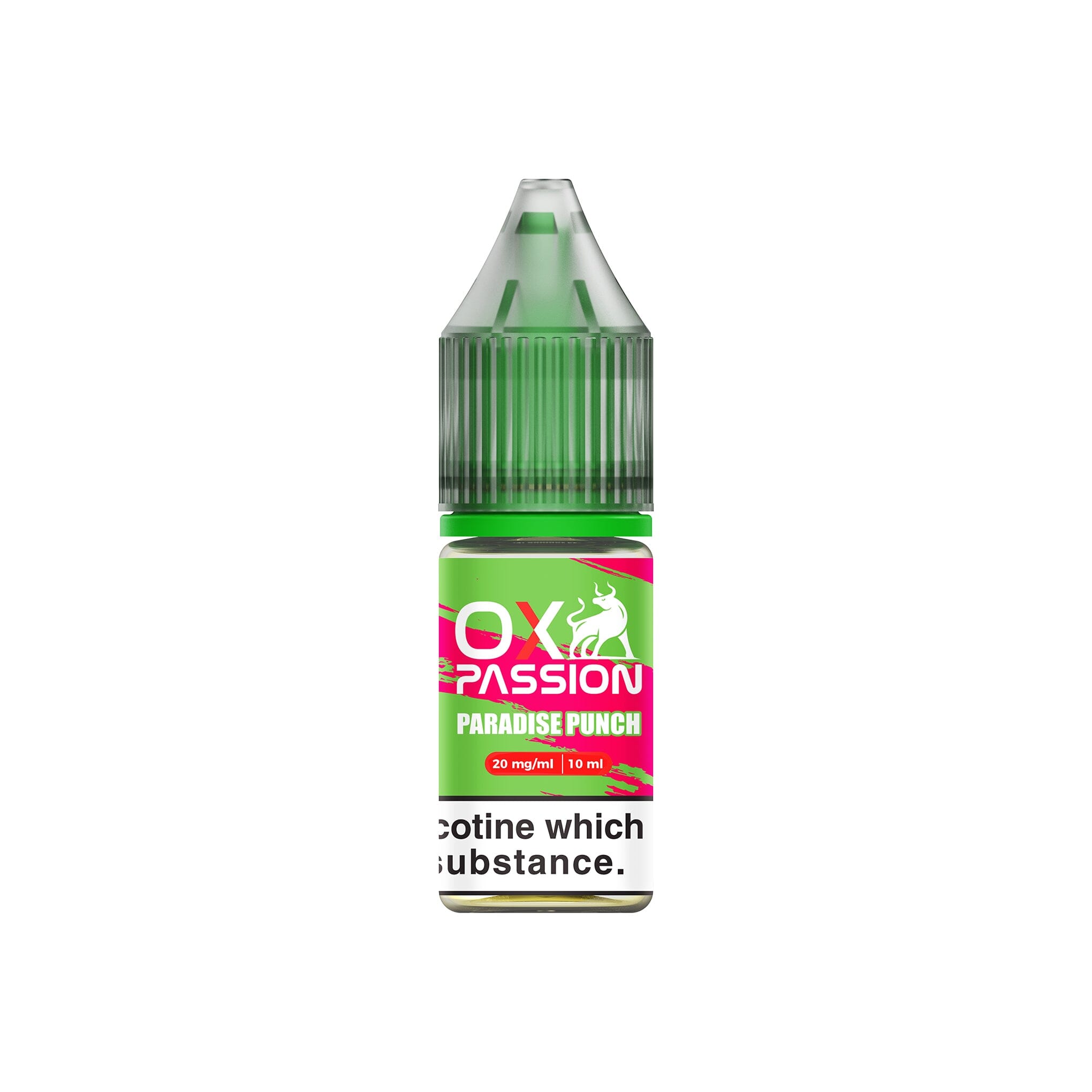 OX Passion Nicotine Salt E-Liquid Paradise Punch