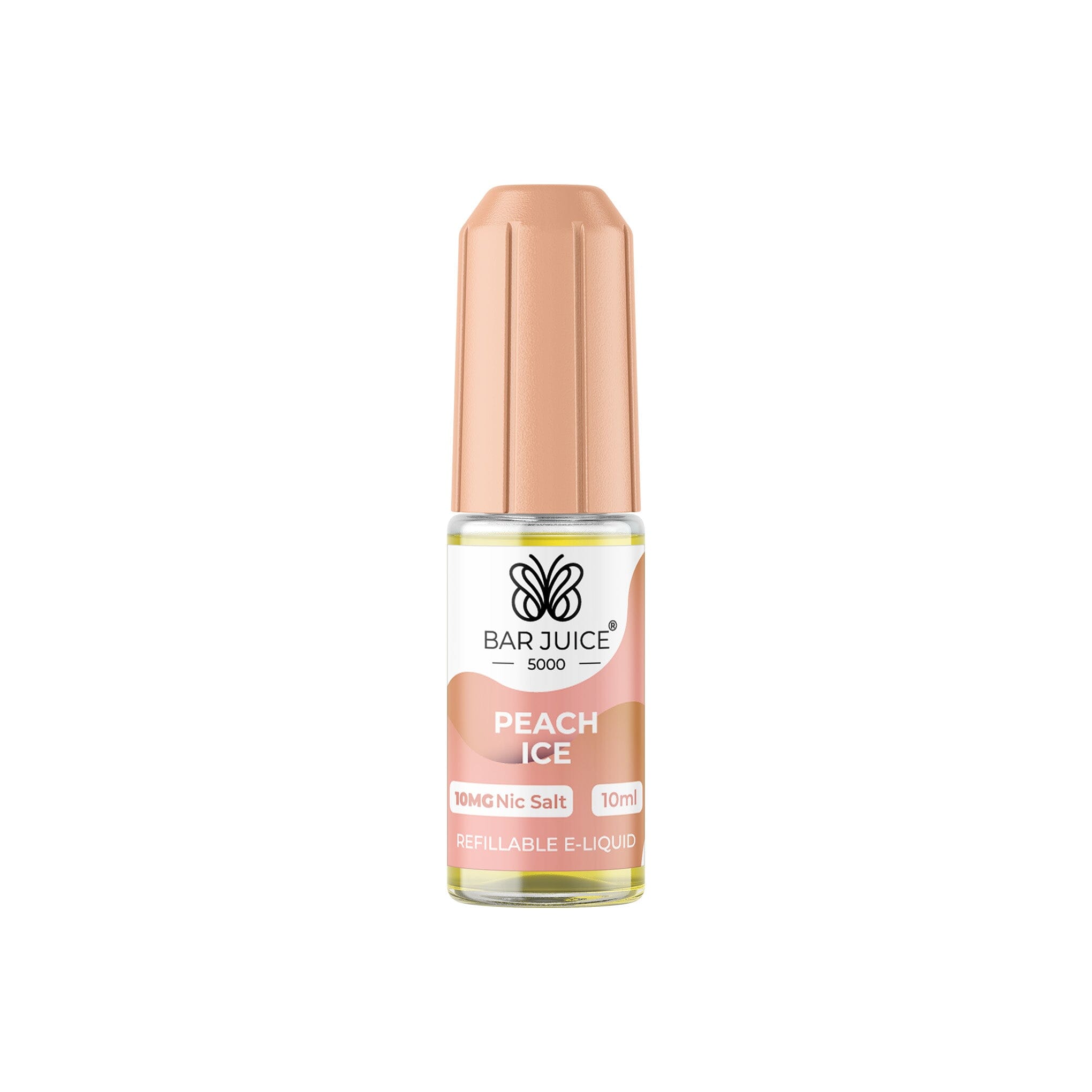 Bar Juice 5000 Nicotine Salt E-Liquid Peach Ice 10MG - Medium Nicotine