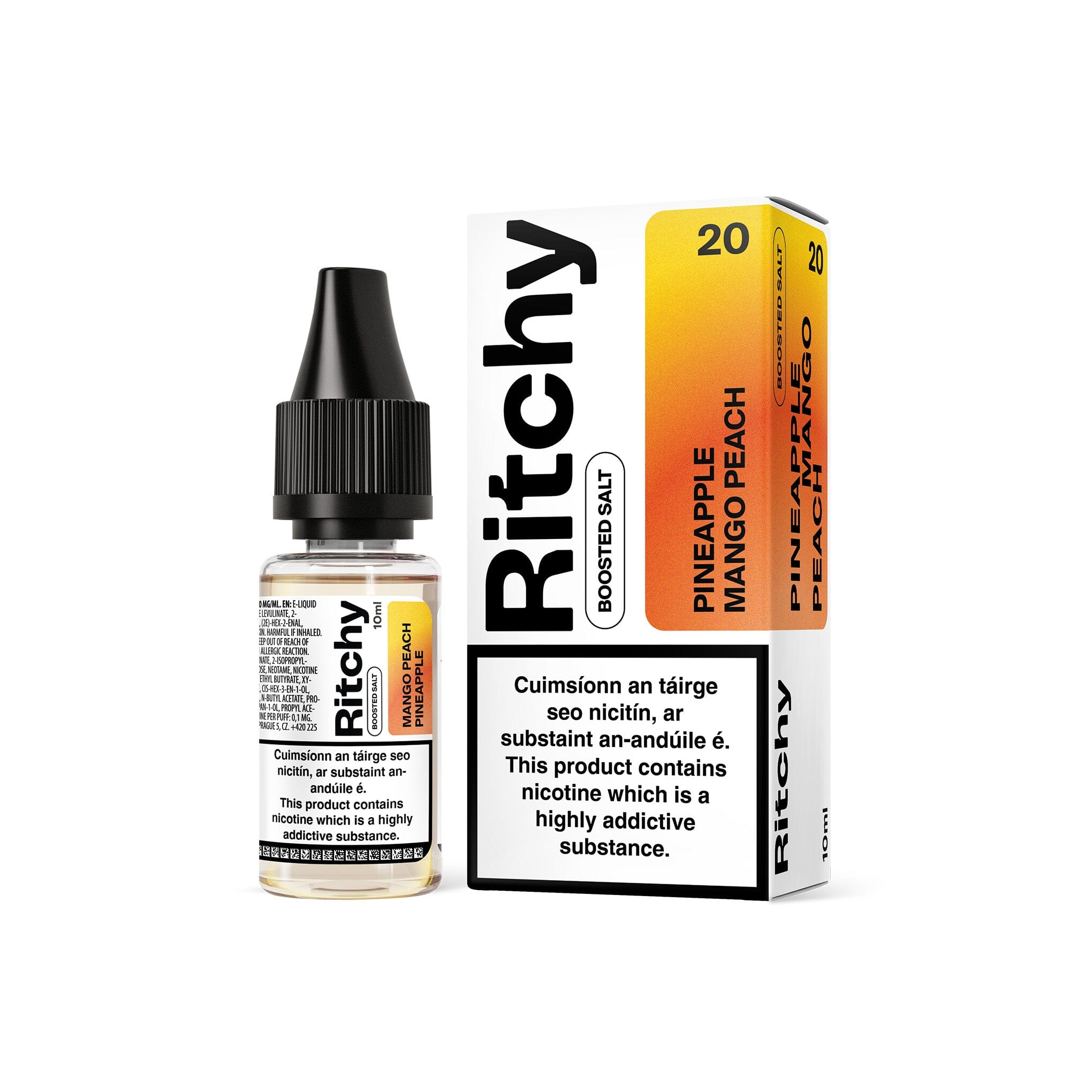 Ritchy Nicotine Salt E-Liquid by Liqua Pineapple Mango Peach 20MG - High Nicotine