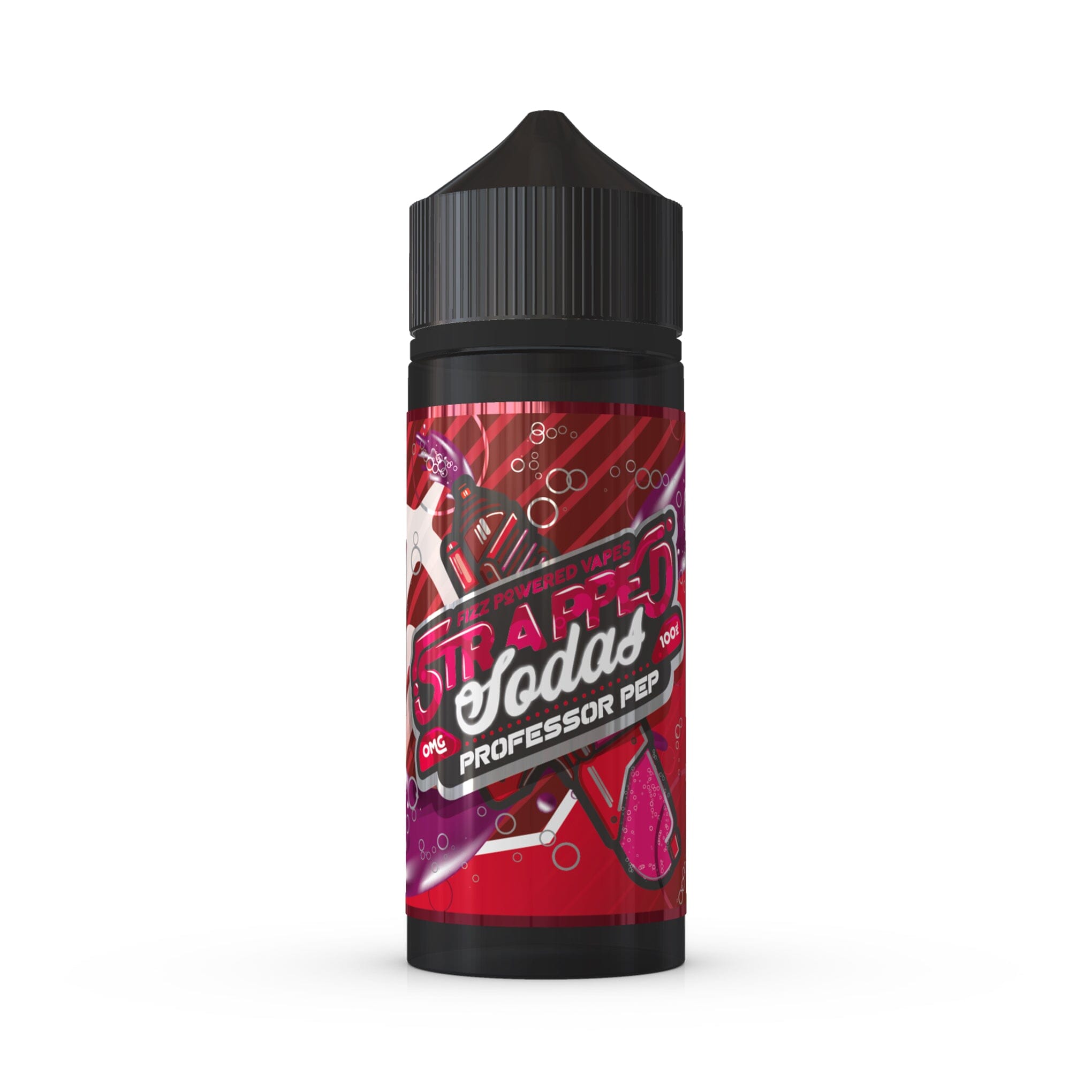 Strapped Sodas Range Short Fill E-Liquid Professor Pep