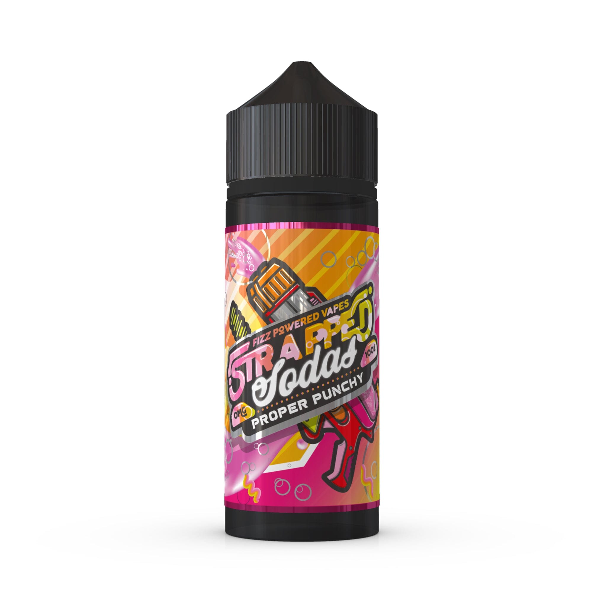 Strapped Sodas Range Short Fill E-Liquid Proper Punchy
