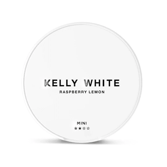 Kelly White Mini Nicotine Pouches Raspberry Lemon