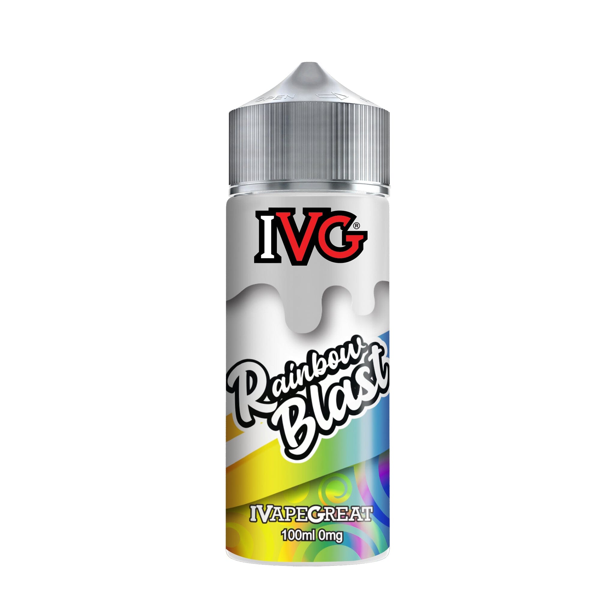 IVG 100ML Short FIll E-Liquid Rainbow Blast