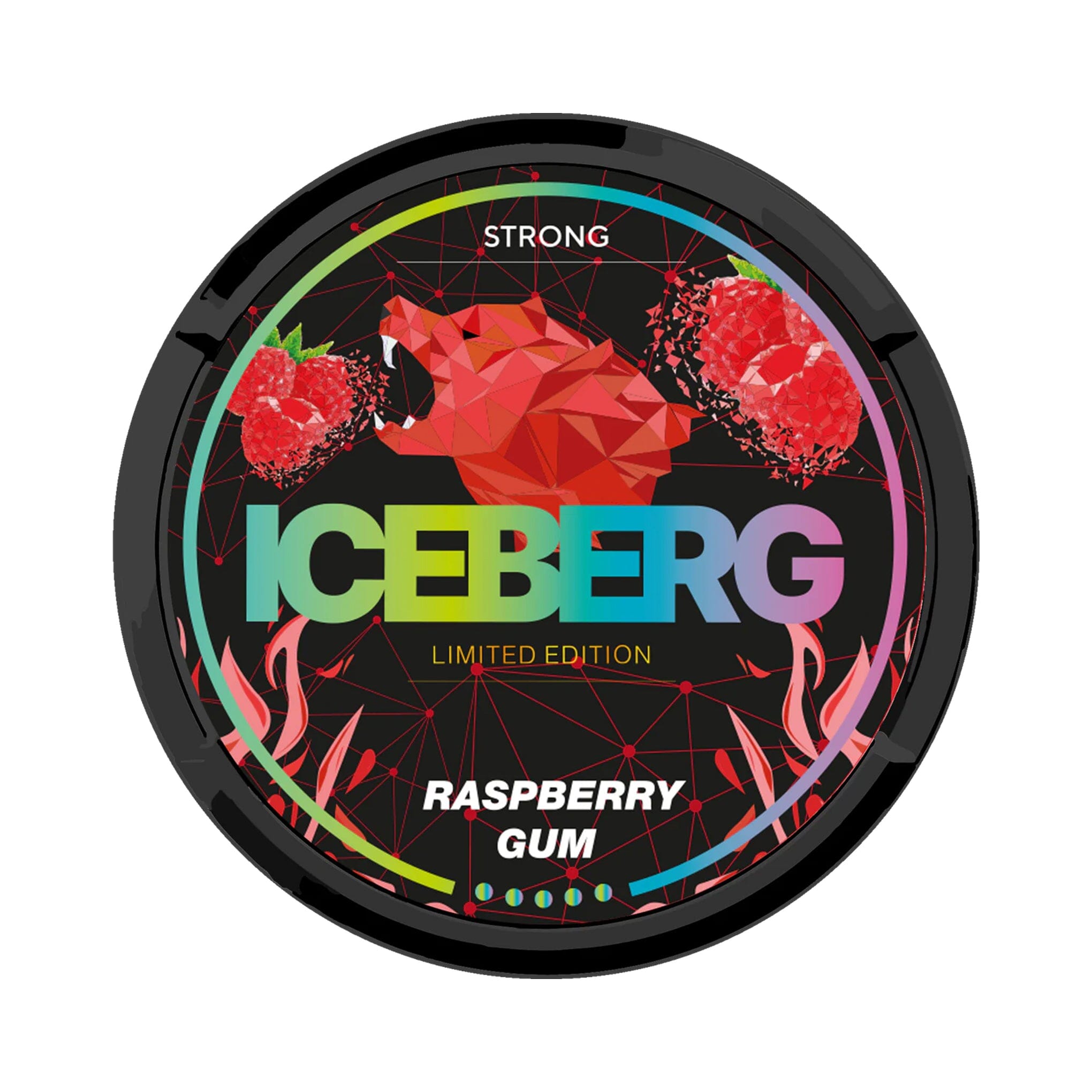 ICEBERG Nicotine Pouches Raspberry Gum Ultra