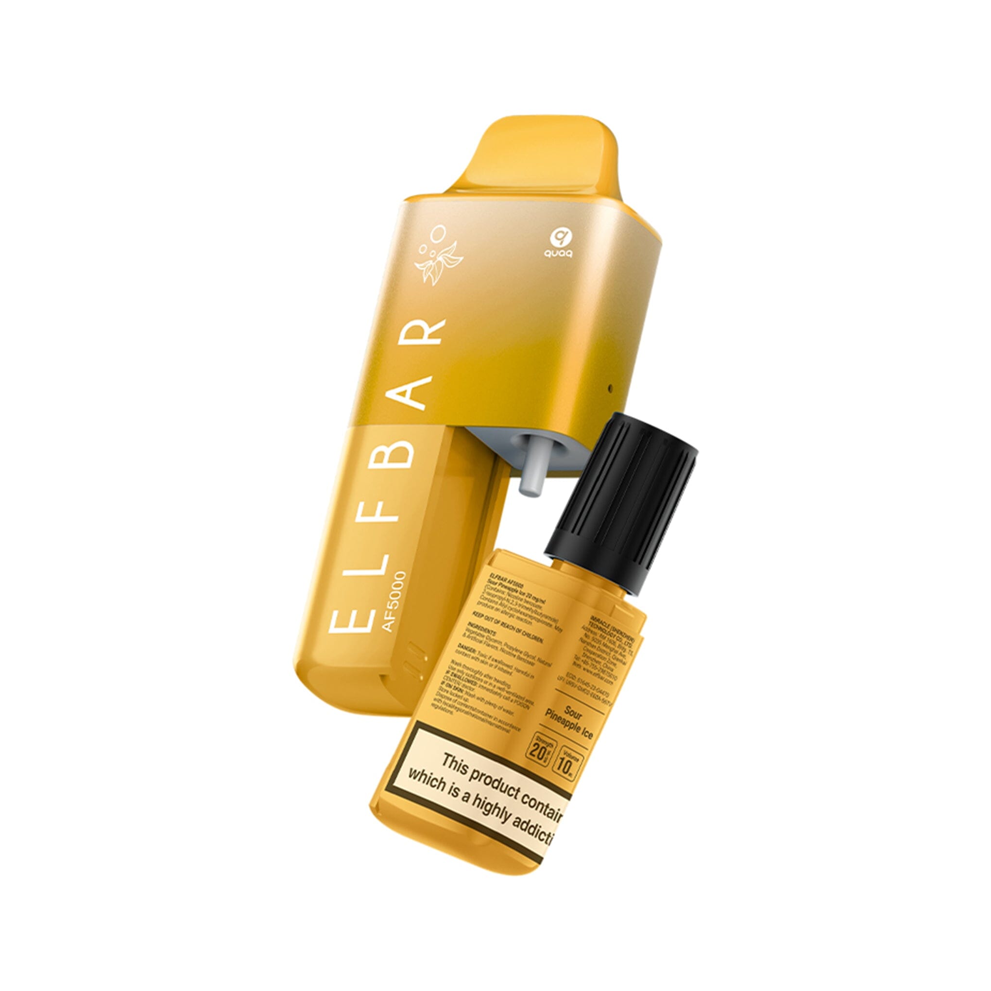 ELFBAR AF5000 Disposable Vape Kit Sour Pineapple Ice