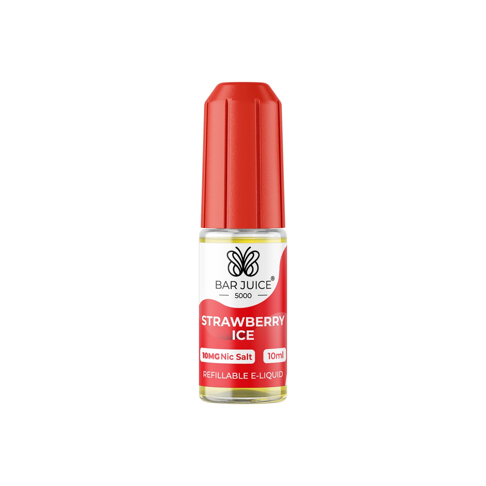 Bar Juice 5000 Nicotine Salt E-Liquid Strawberry Ice 10MG - Medium Nicotine