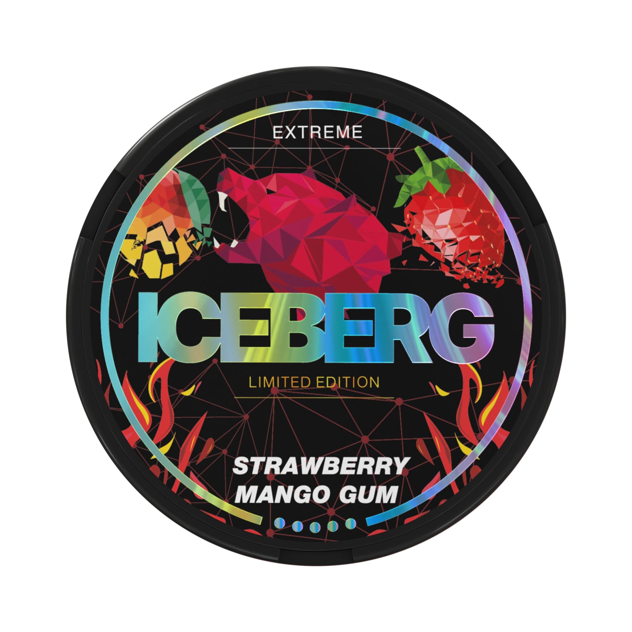 ICEBERG Nicotine Pouches Strawberry Mango Gum Ultra