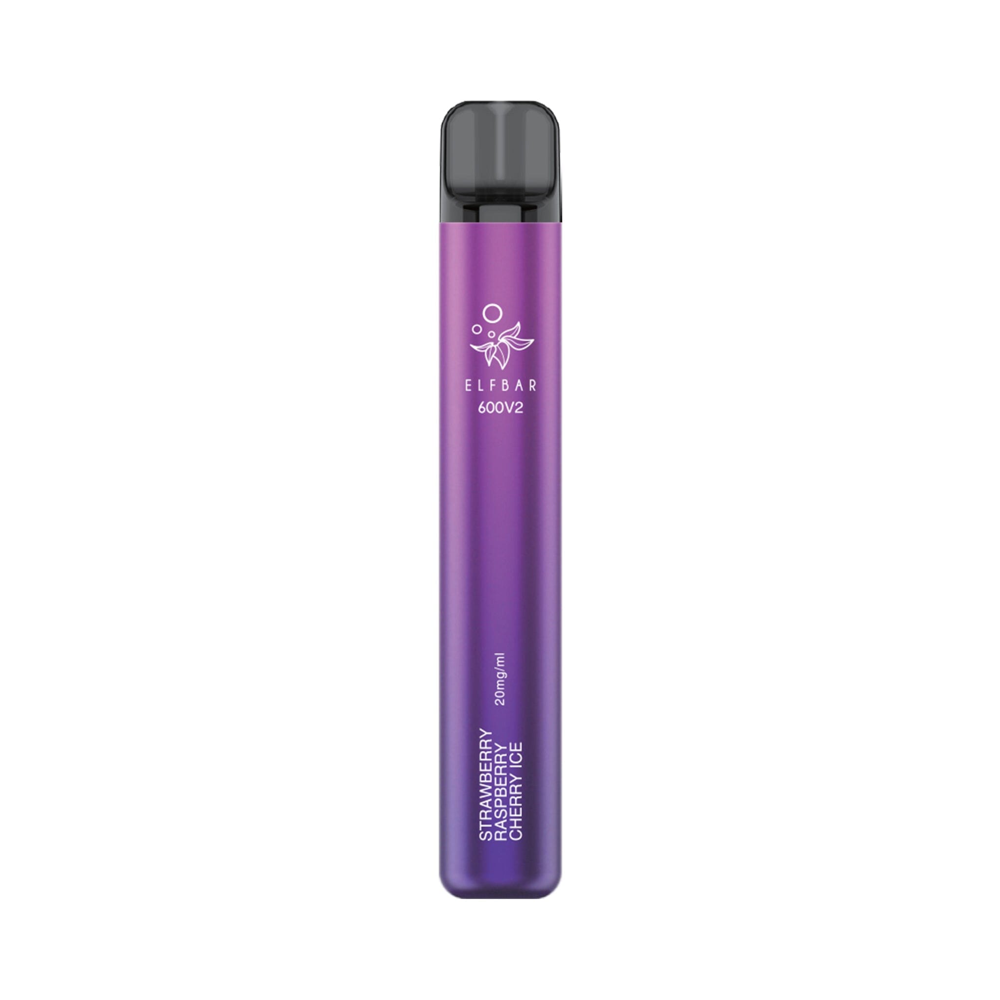 ELF BAR 600 V2 Disposable Vape Strawberry Raspberry Cherry Ice