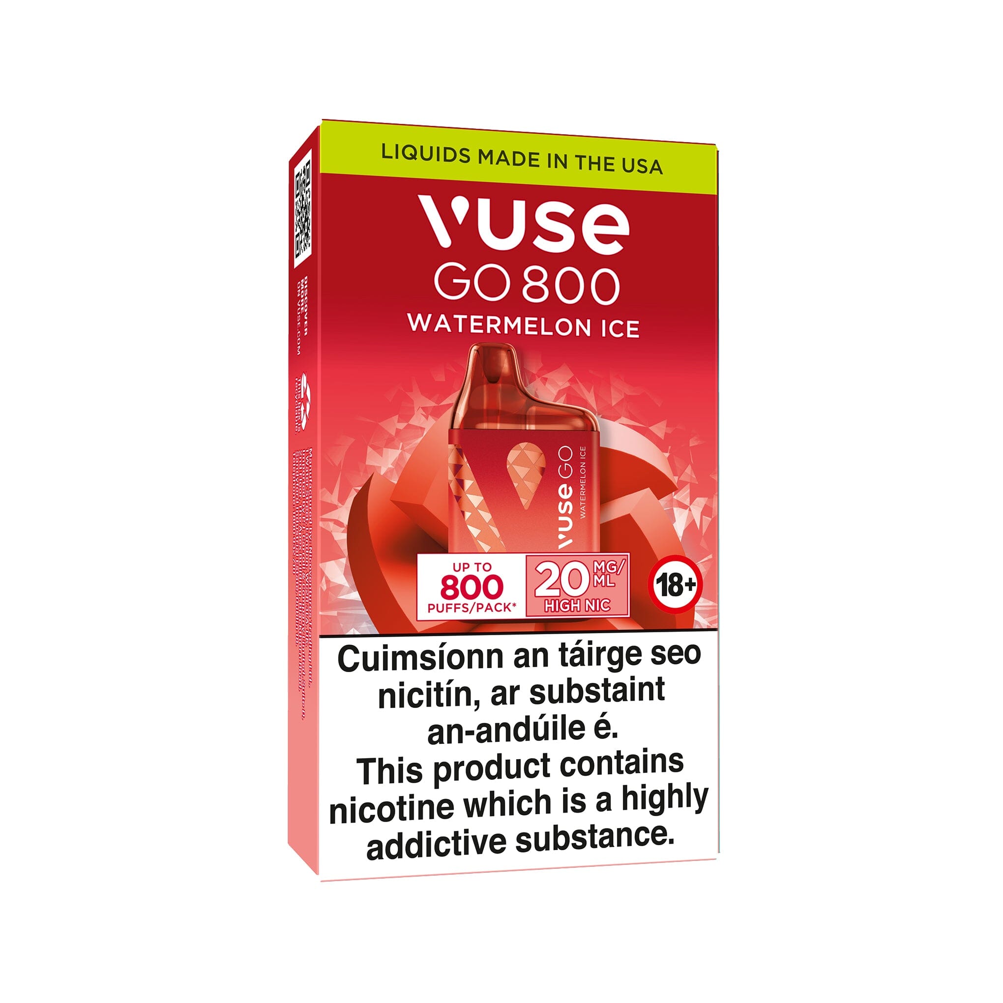 Vuse GO 800 Disposable Vape Watermelon Ice