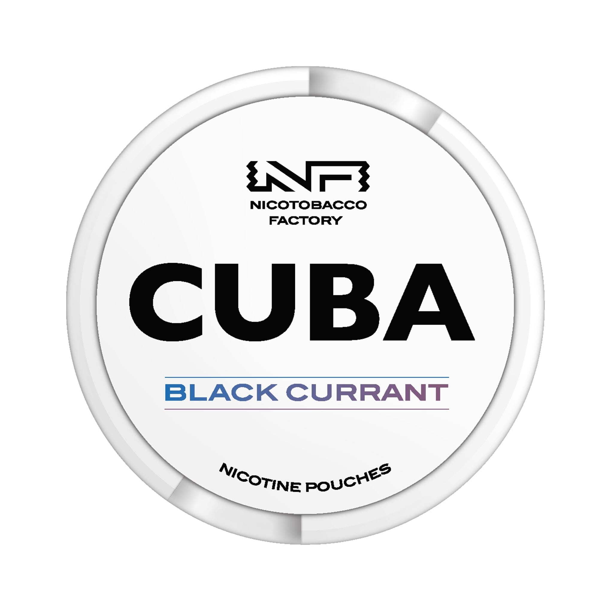 CUBA Nicotine Pouches Black Currant White - 16MG/G