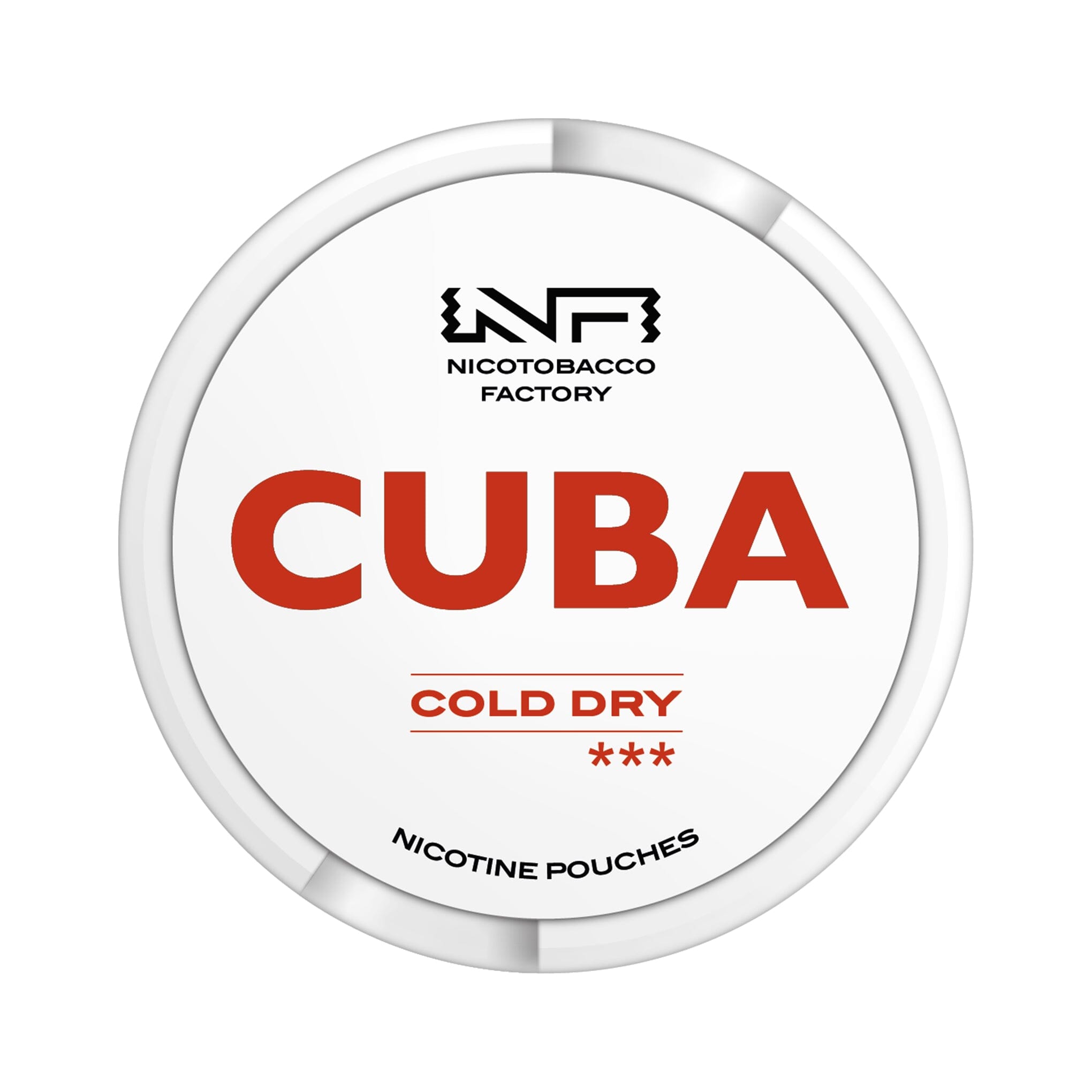 CUBA Nicotine Pouches Cold Dry White - 16MG/G