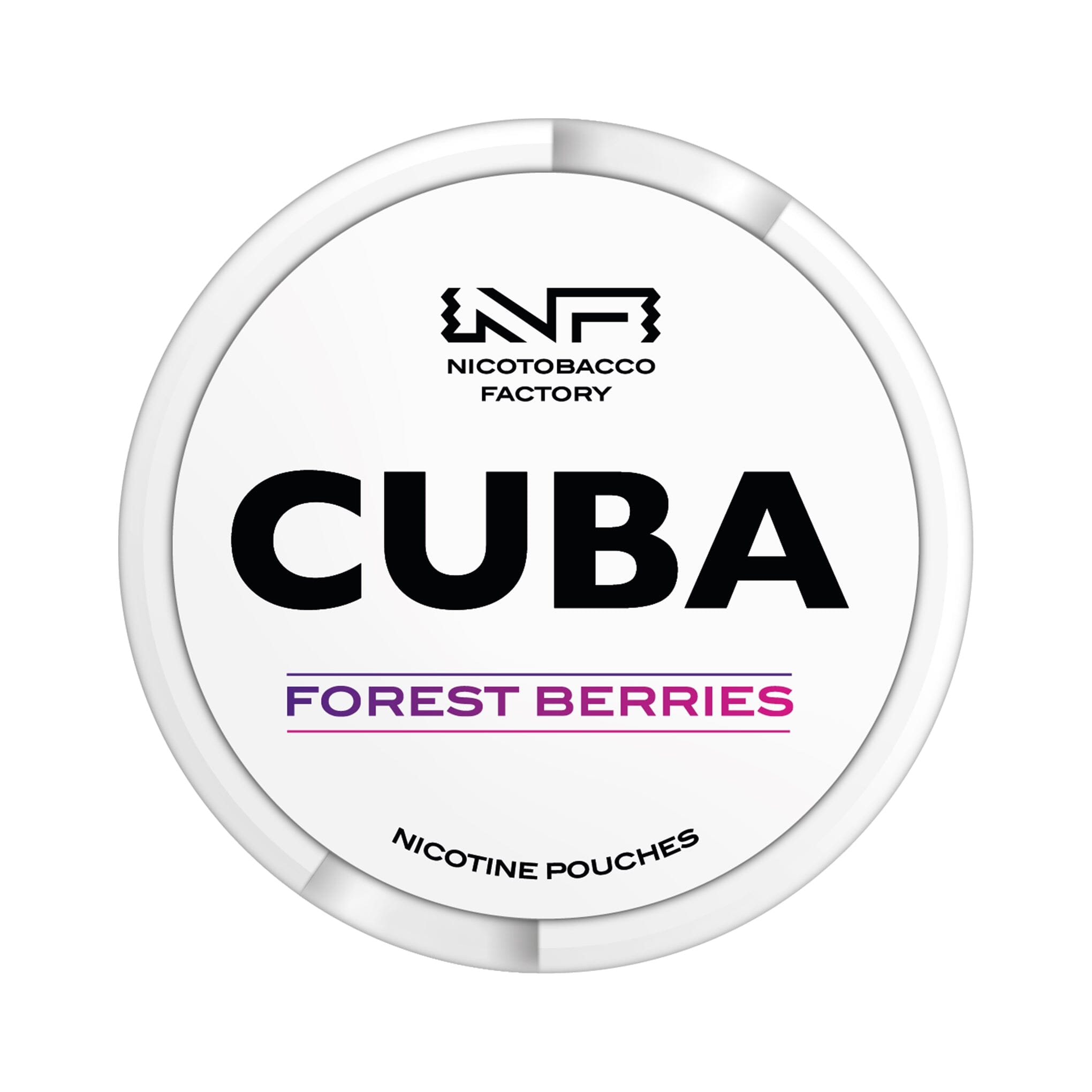 CUBA Nicotine Pouches Forest Berries White - 16MG/G