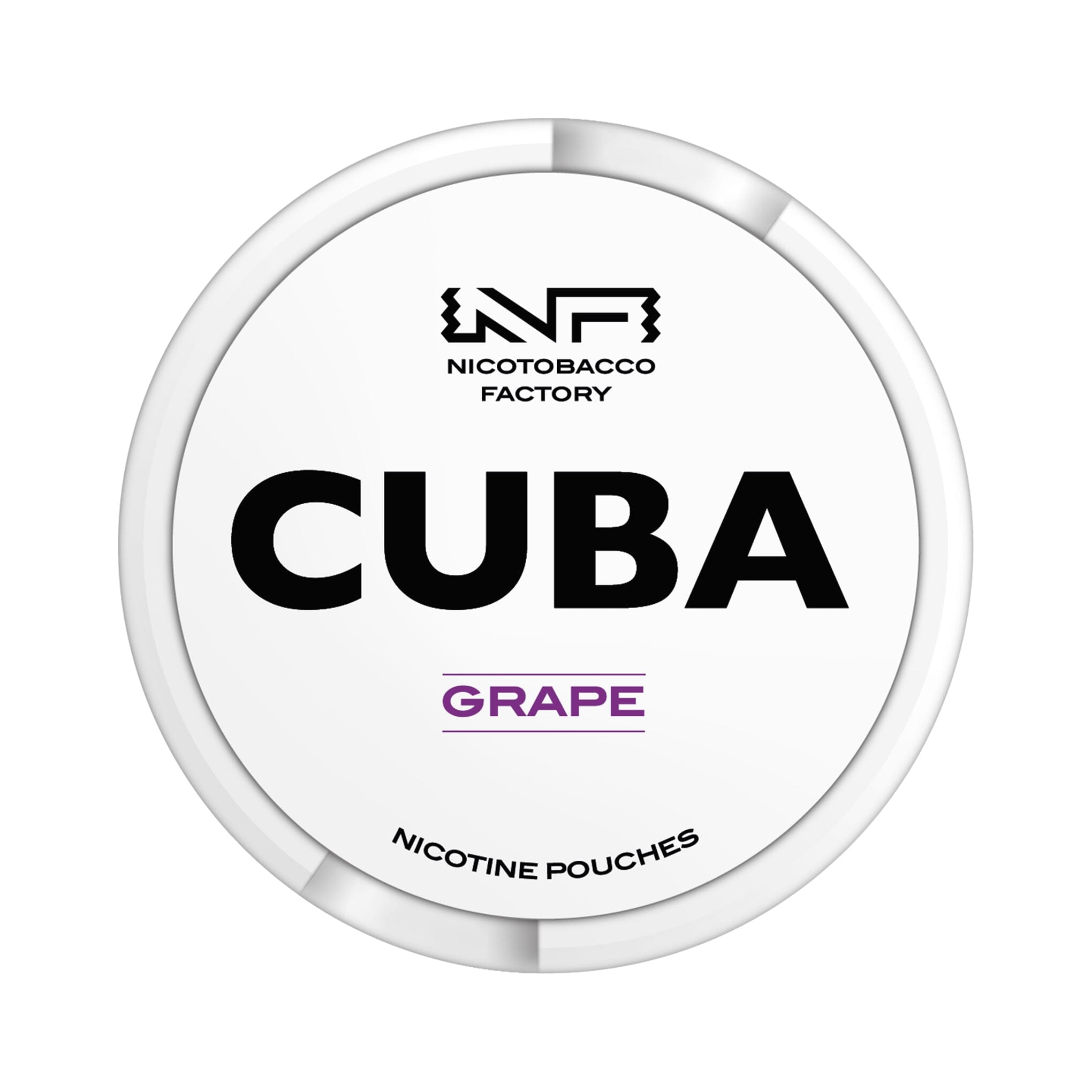 CUBA Nicotine Pouches Grape White - 16MG/G