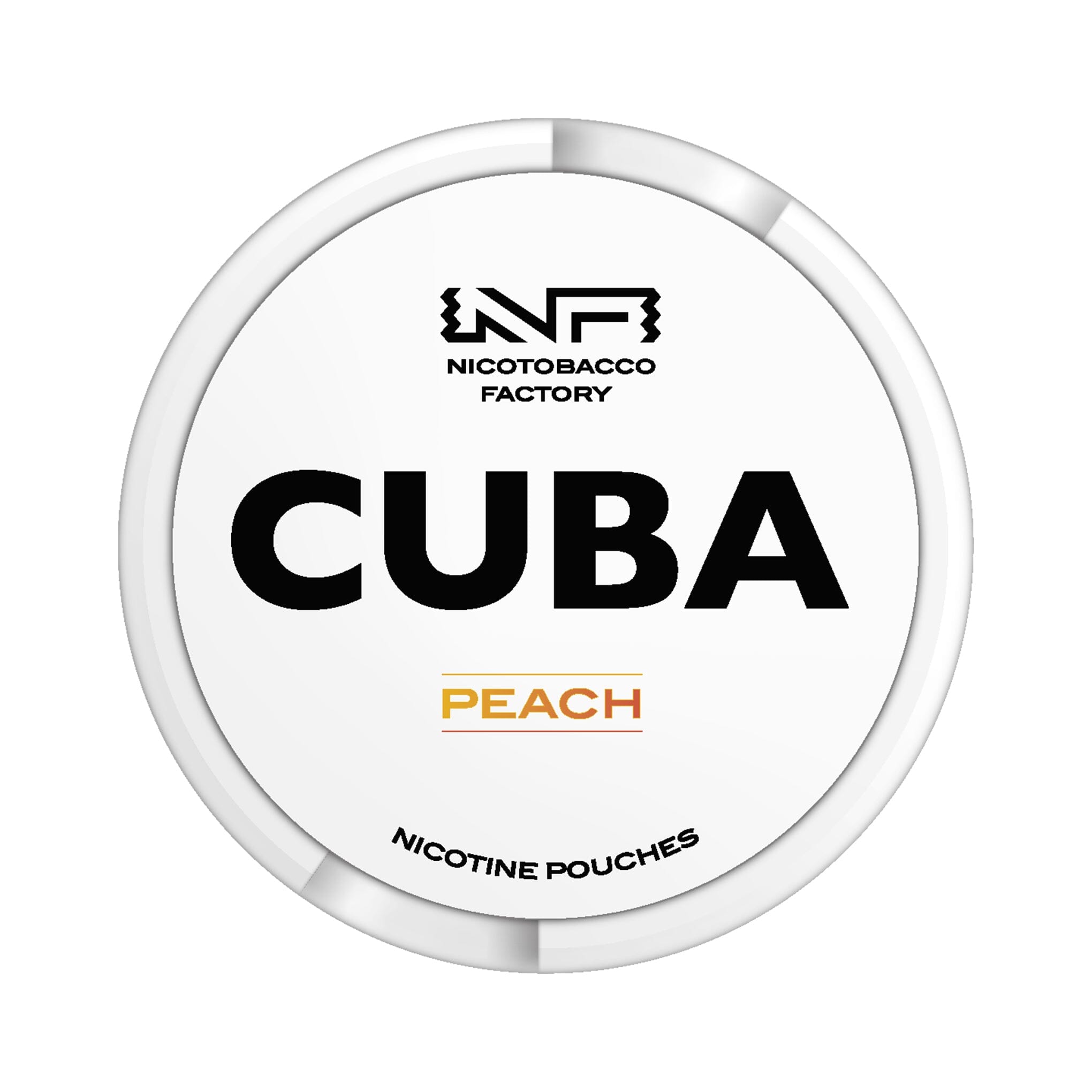CUBA Nicotine Pouches Peach White - 16MG/G