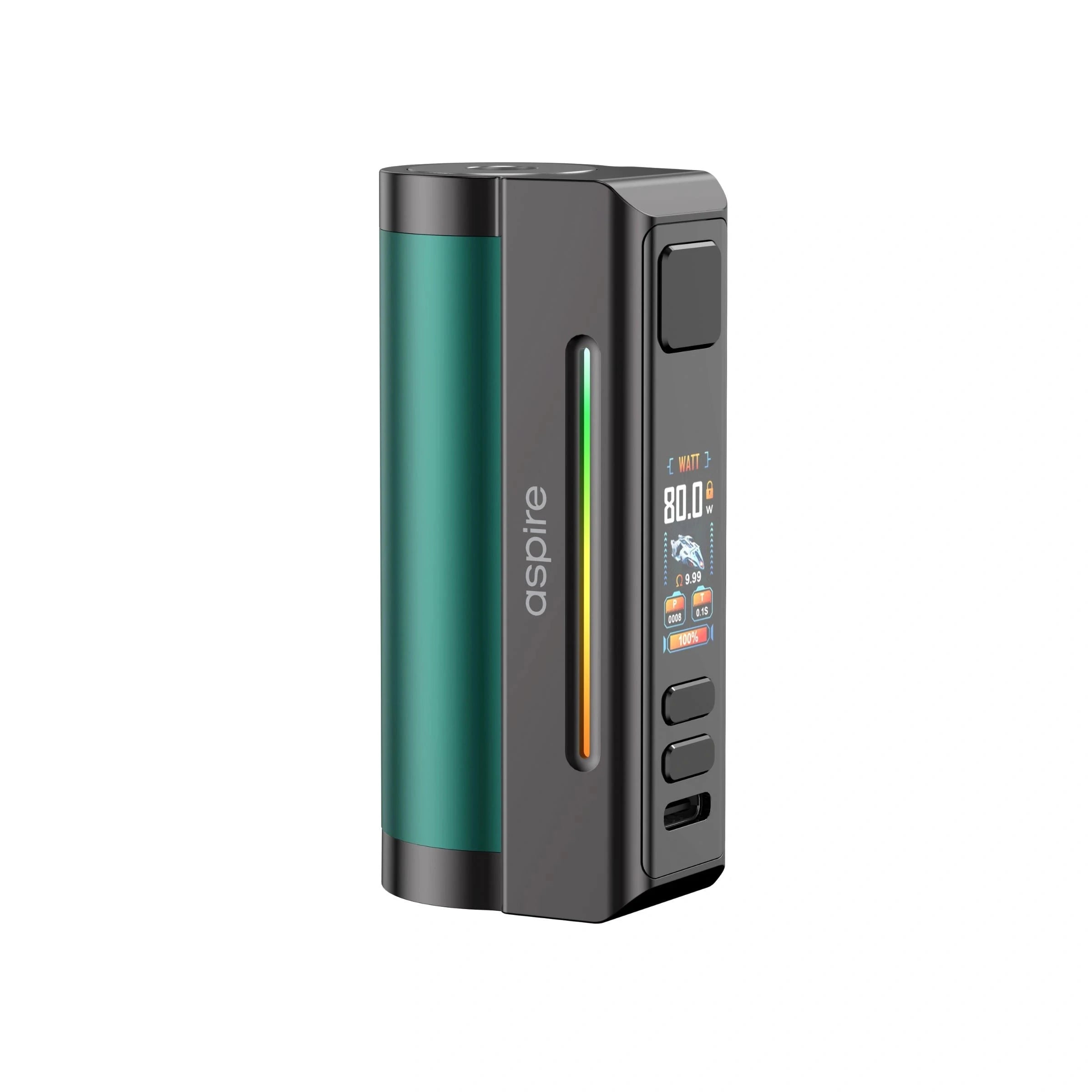 Aspire Zelos M80 Mod Green & Gunmental